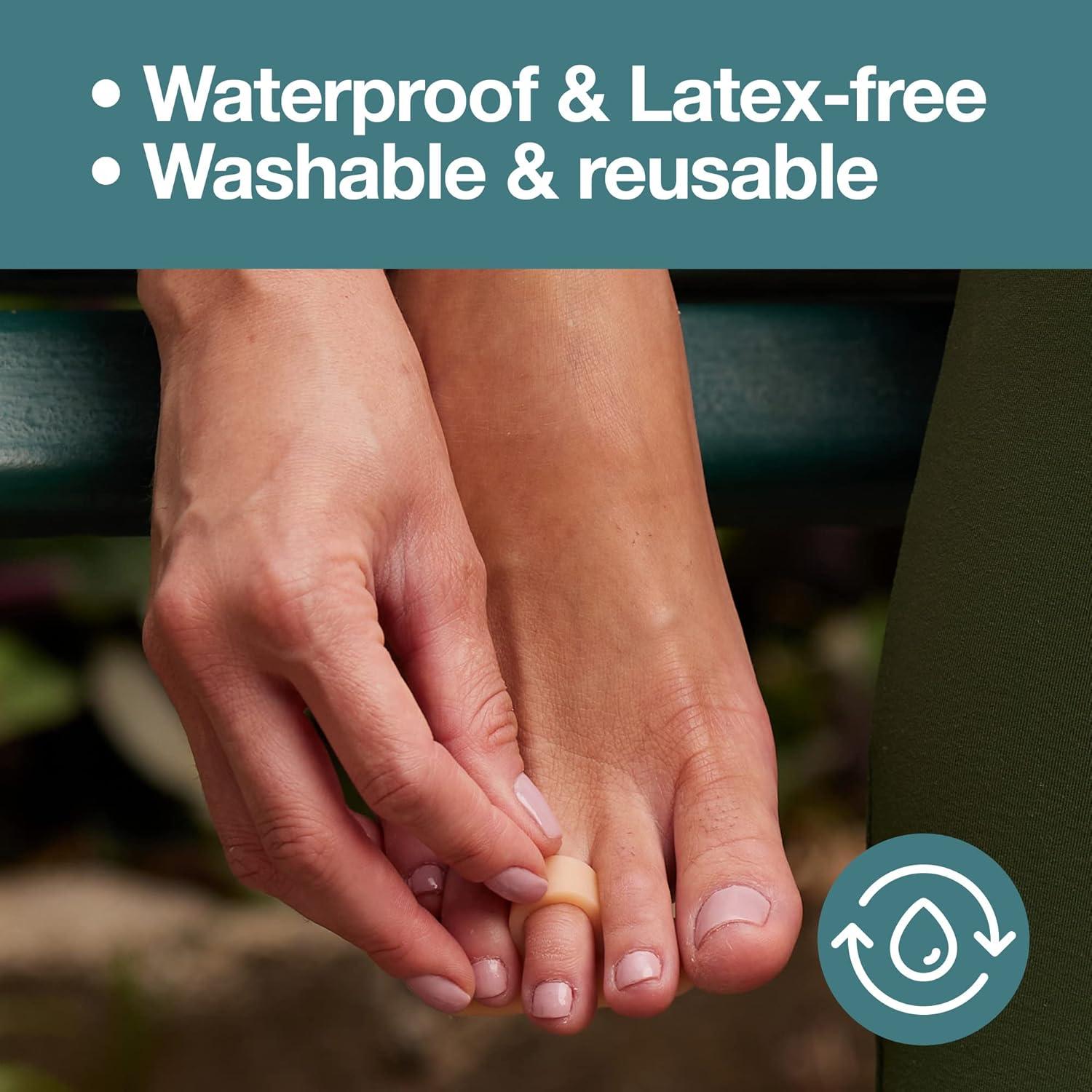 Corrector de Dedo en Martillo ZenToes - 4 Piezas Silicona