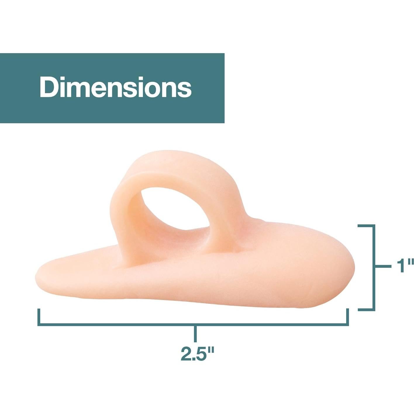 Corrector de Dedo en Martillo ZenToes - 4 Piezas Silicona