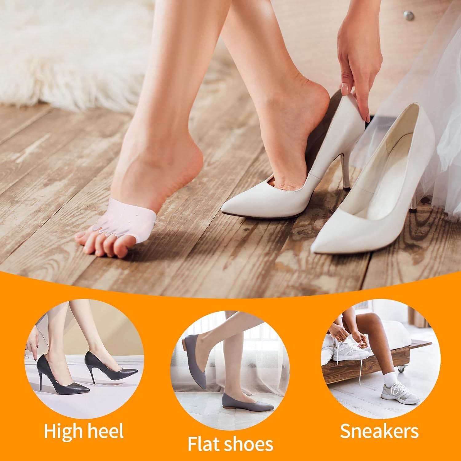 Separadores de Dedos Hyggaer para Alivio del Dolor - 4 Pares