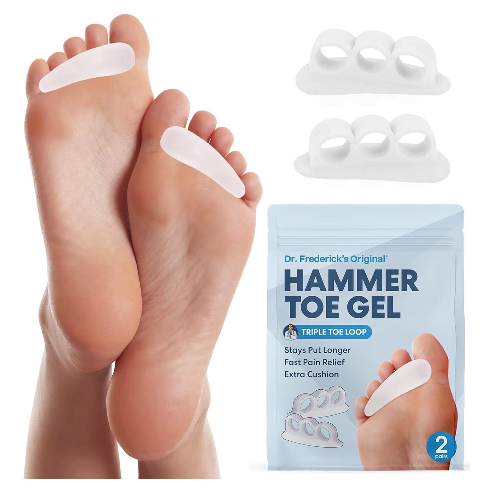 Geles para Dedos en Martillo Dr. Frederick - 2 Pares - Alivio Todo el Día