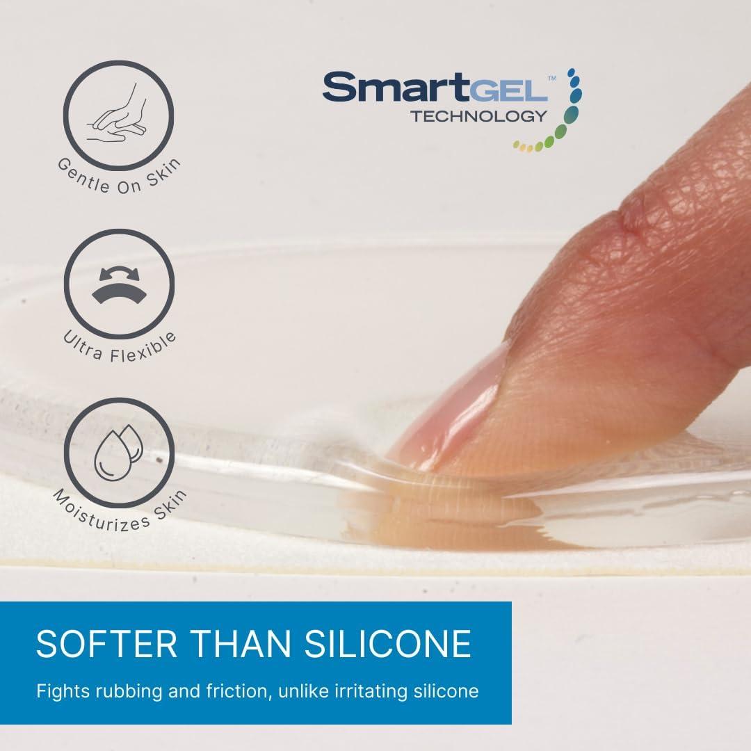 NatraCure Gel Protectores de Juanetes y Separadores de Dedos - 6 Piezas