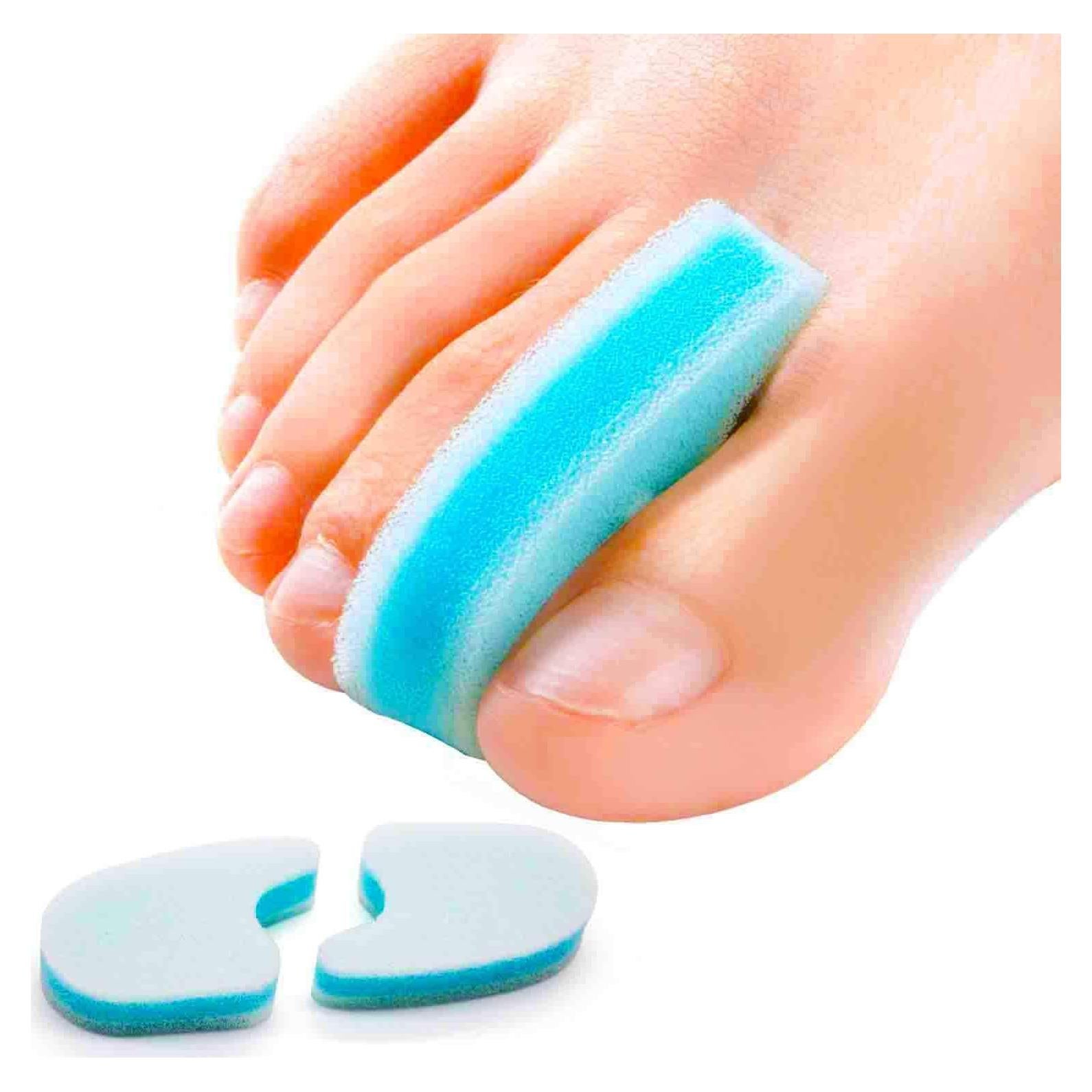 Separadores de Dedos de Espuma Povihome - Tamaño Grande - Alivio Juanetes