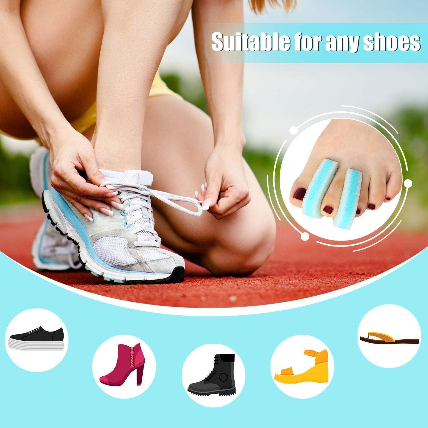 Separadores de Dedos de Espuma Mudder 16 Piezas Alivio Callos