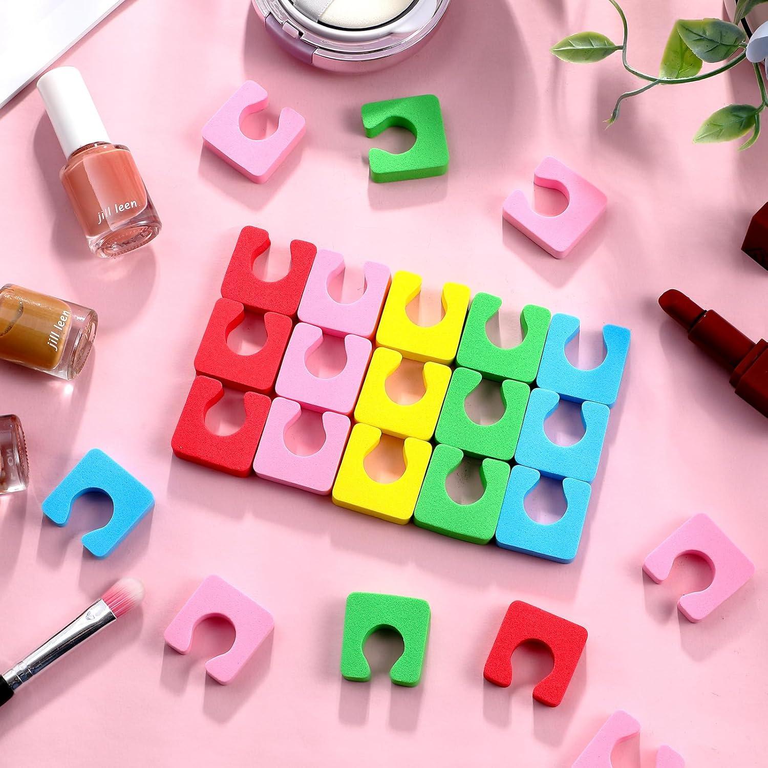 Separadores de Dedos para Pedicura Mumufy 1000 Pcs Espuma EVA