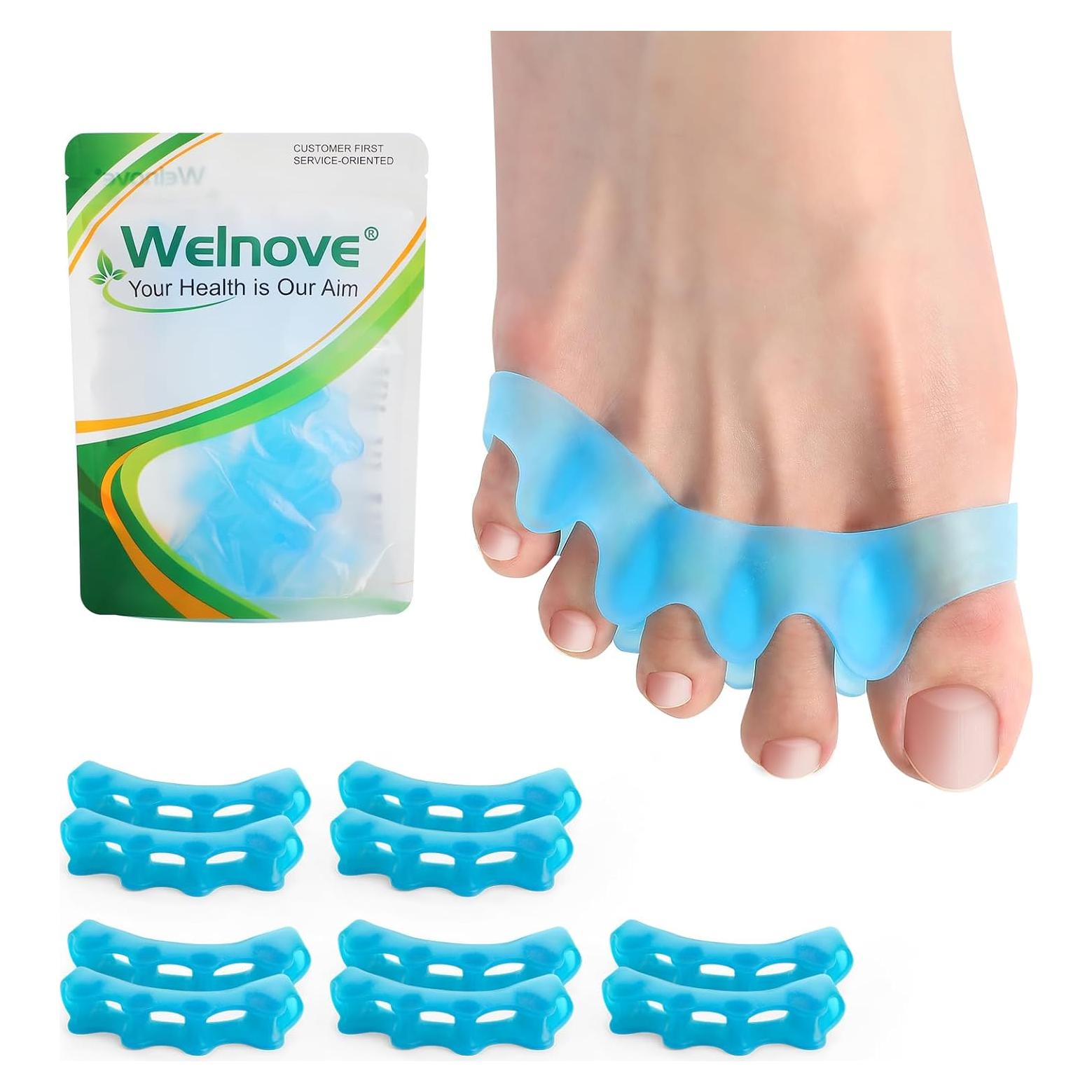 Separadores de Dedos Welnove - Corrector de Juanetes Pequeño