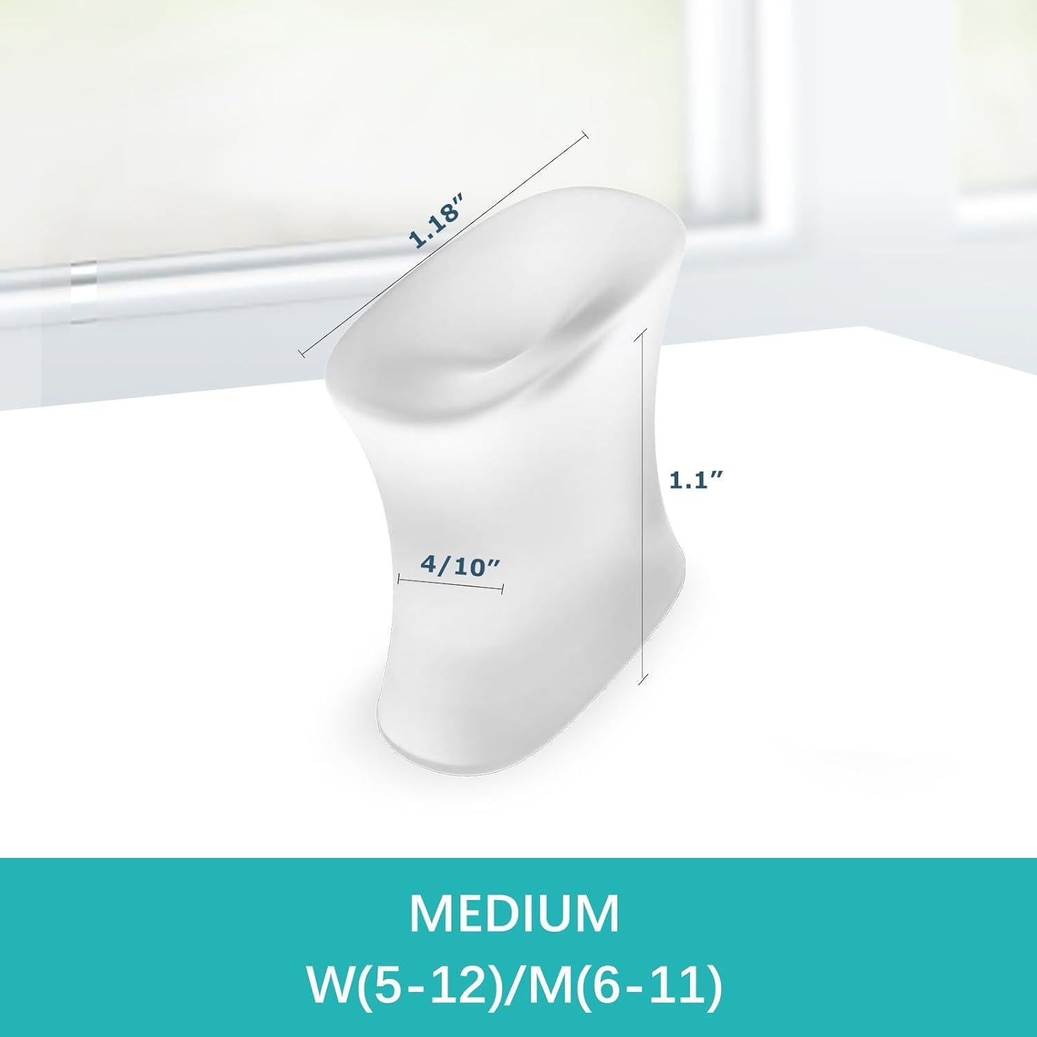 Separadores de Dedos de Gel Promifun - 12 Unidades Medianas