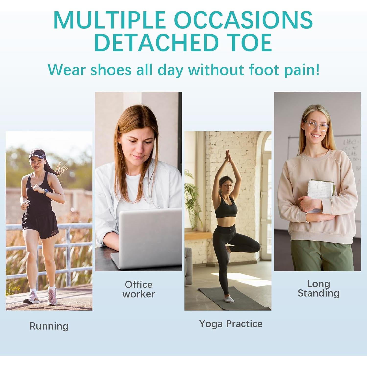 Separadores de Dedos de Gel Promifun - 12 Unidades Medianas