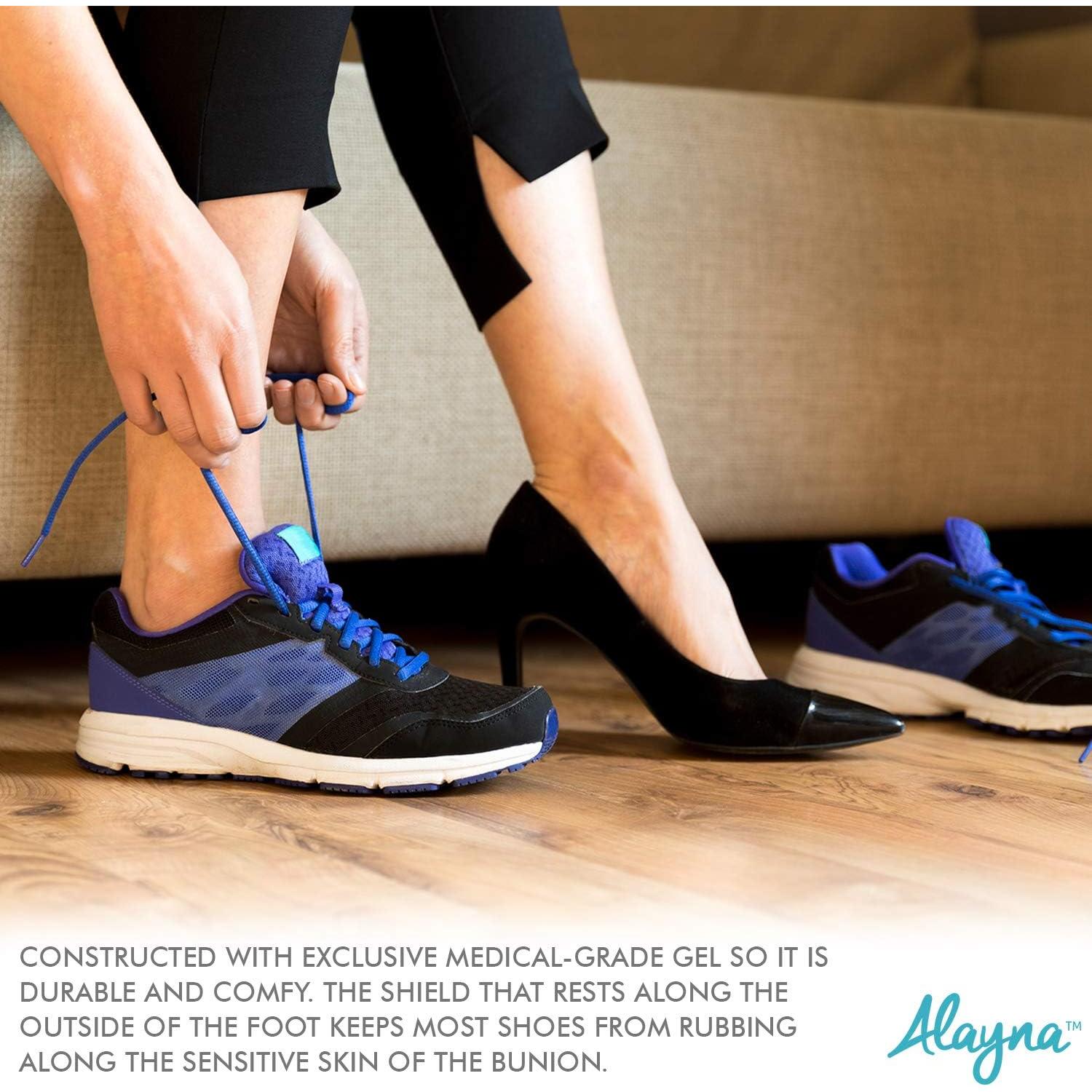 Separadores de Dedos Alayna Corrector de Juanetes Gel 2 Pcs