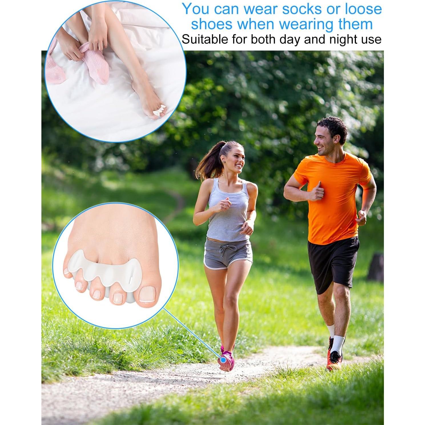 Separadores de Dedos para Juanetes Samaya Home - Tamaño M