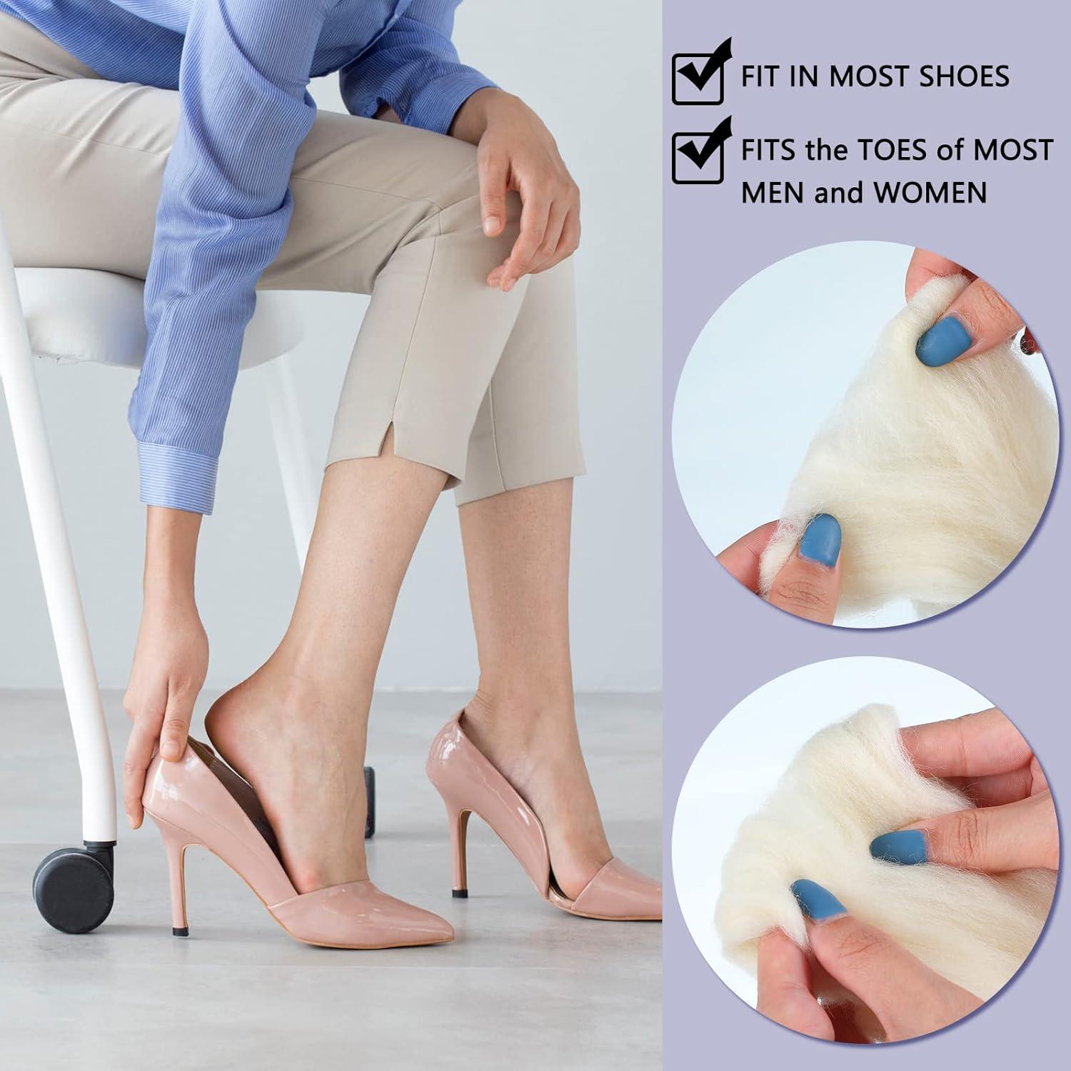 Almohadillas de Lana de Cordero Tegeme para Dedos 50g