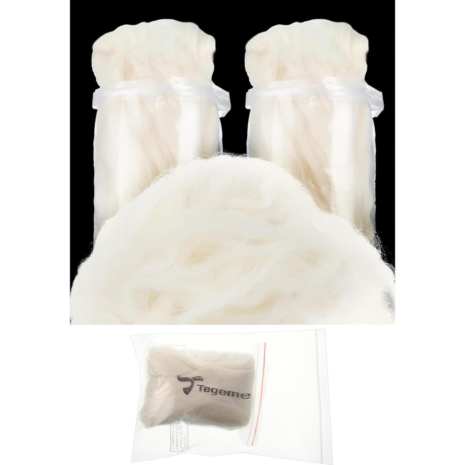 Almohadillas de Lana de Cordero Tegeme para Dedos 50g