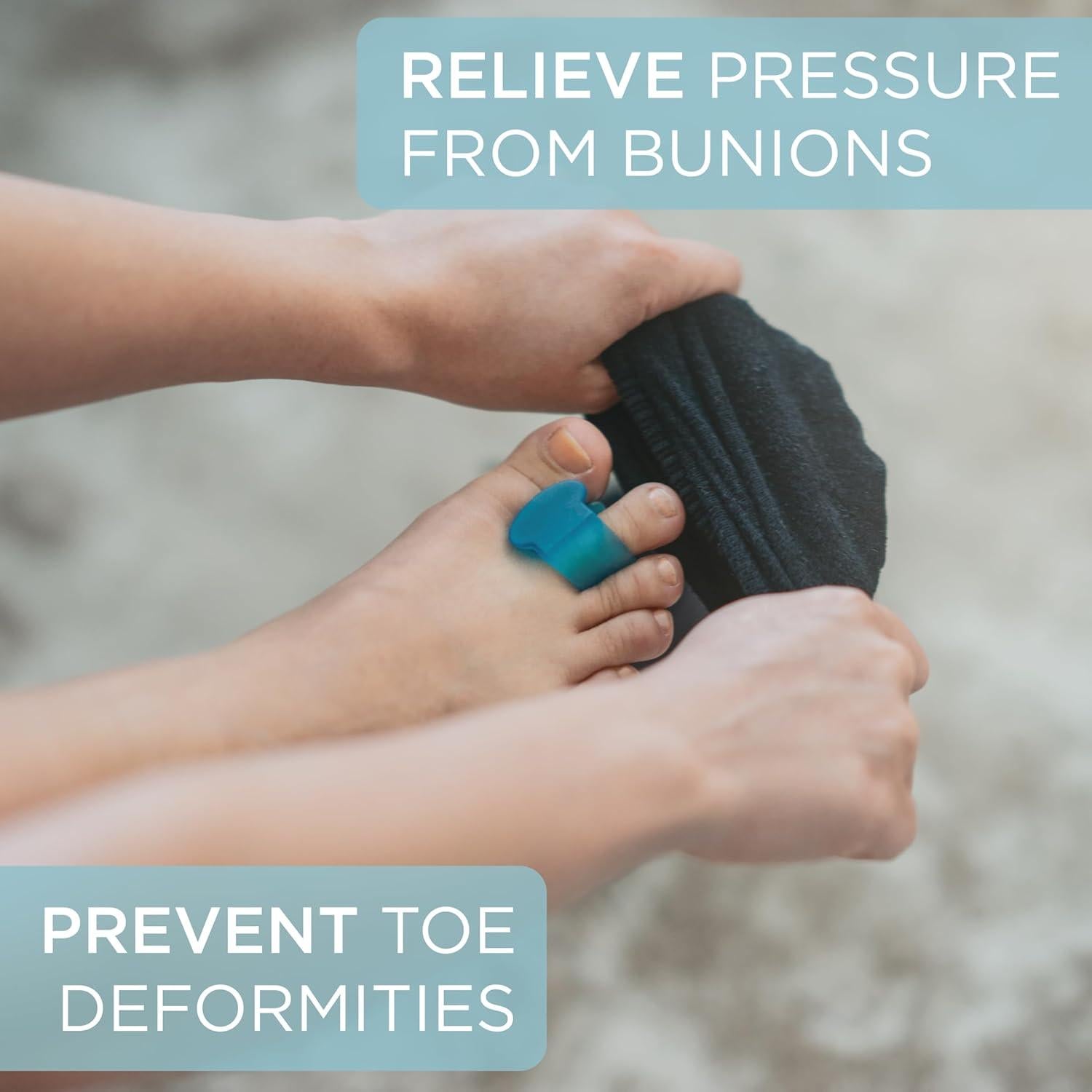 Separadores de Dedos Mind Bodhi 4-Pack - Correctores de Juanetes