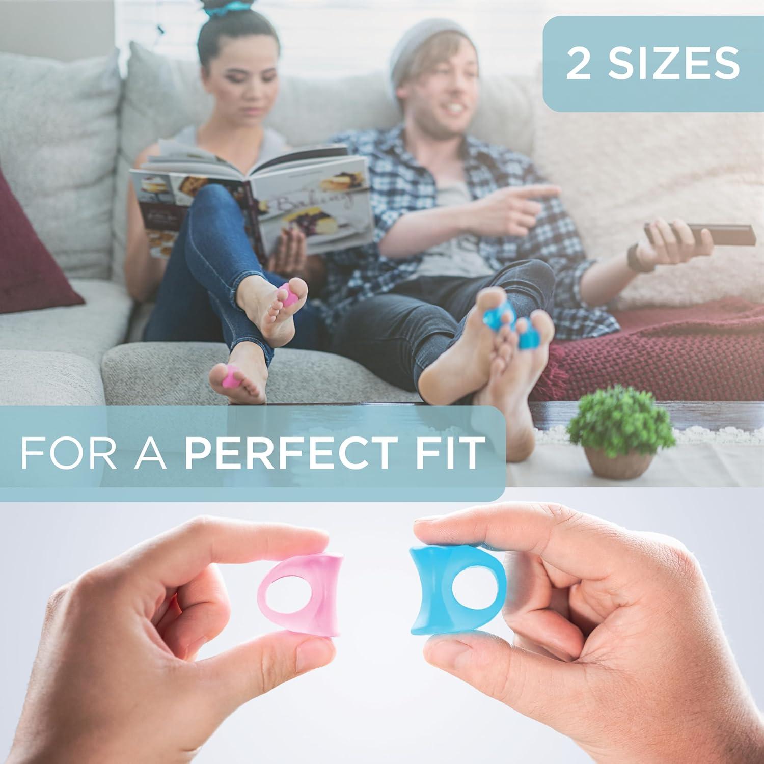 Separadores de Dedos Mind Bodhi 4-Pack - Correctores de Juanetes