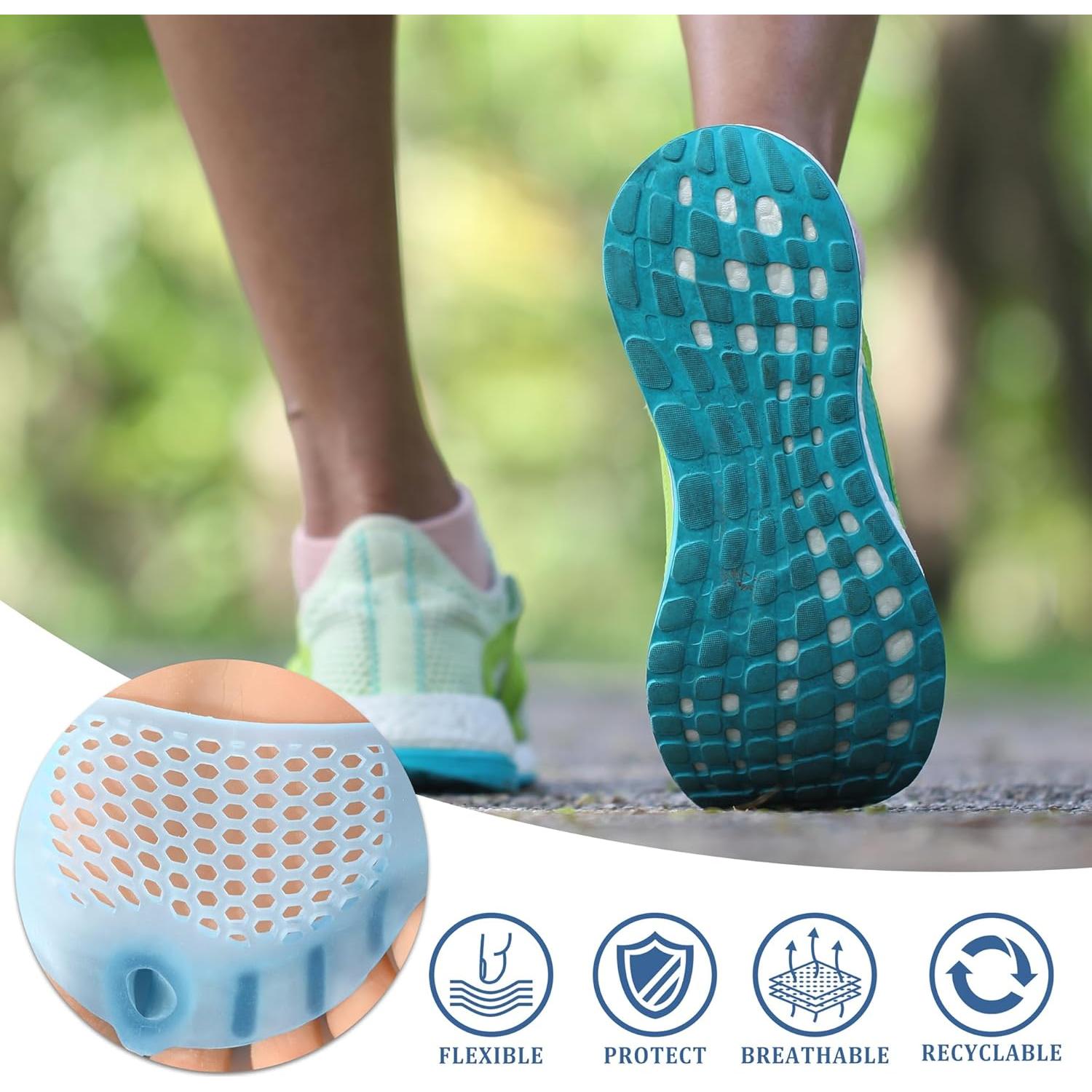 Separadores de Dedos de Silicona Zivyes 4 Pares Correctores