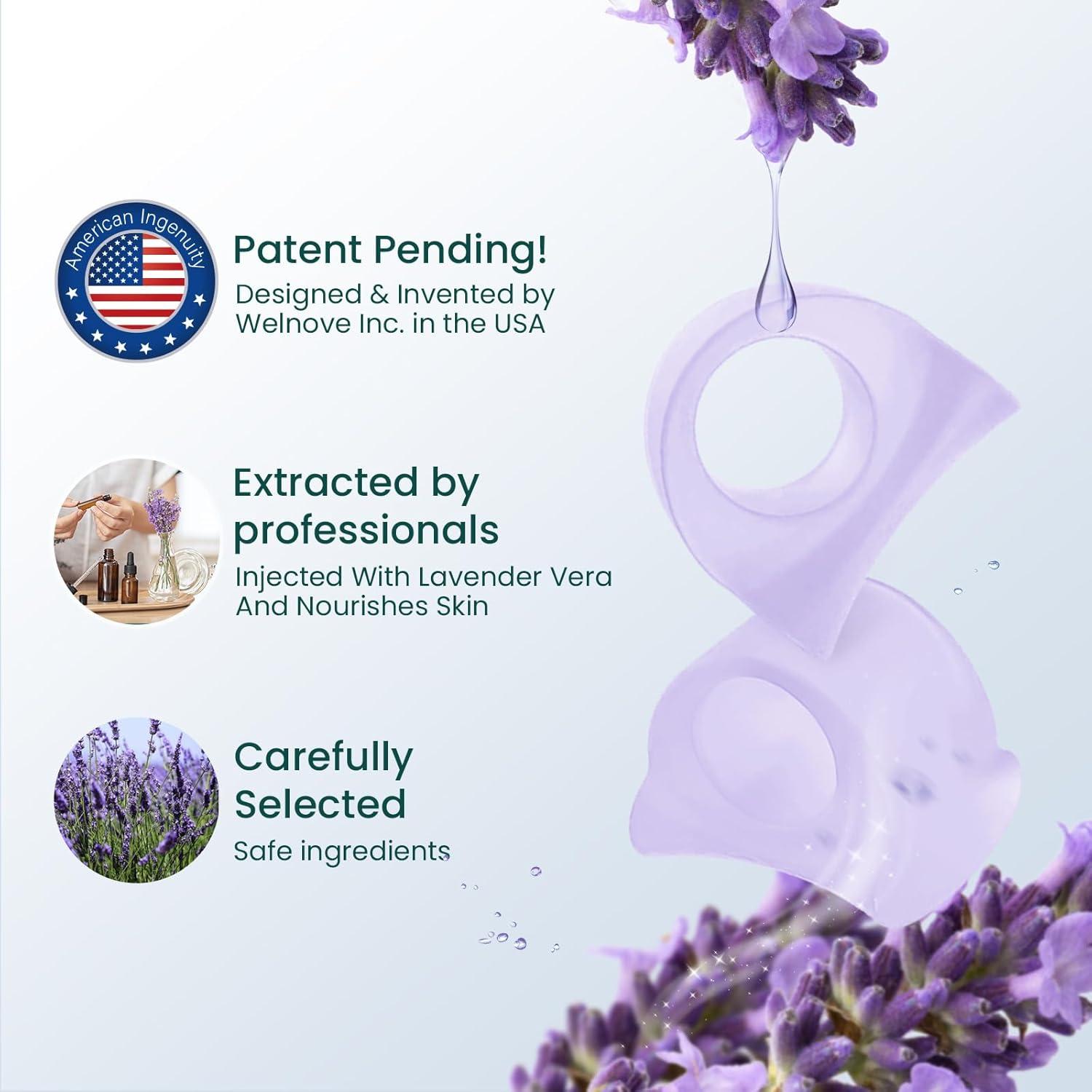 Separador de Dedos Bukihome para Juanetes - Paquete de 6