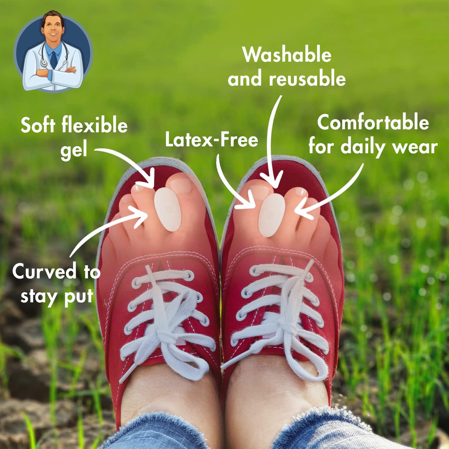 Separadores de Dedos de Gel Dr. Frederick - 6 Unidades - Grande