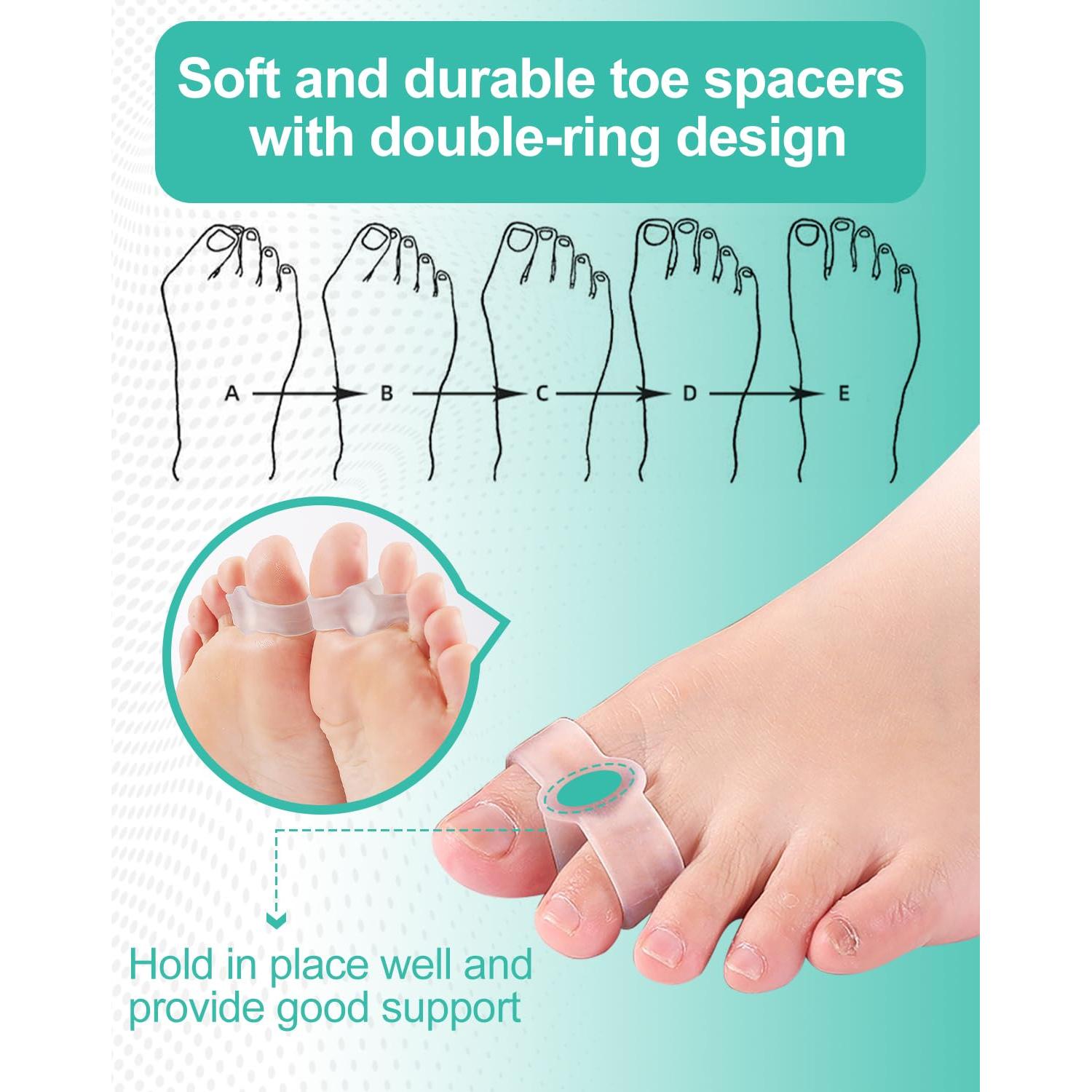 Paquete de 10 Correctores de Juanete Gel Samaya Home