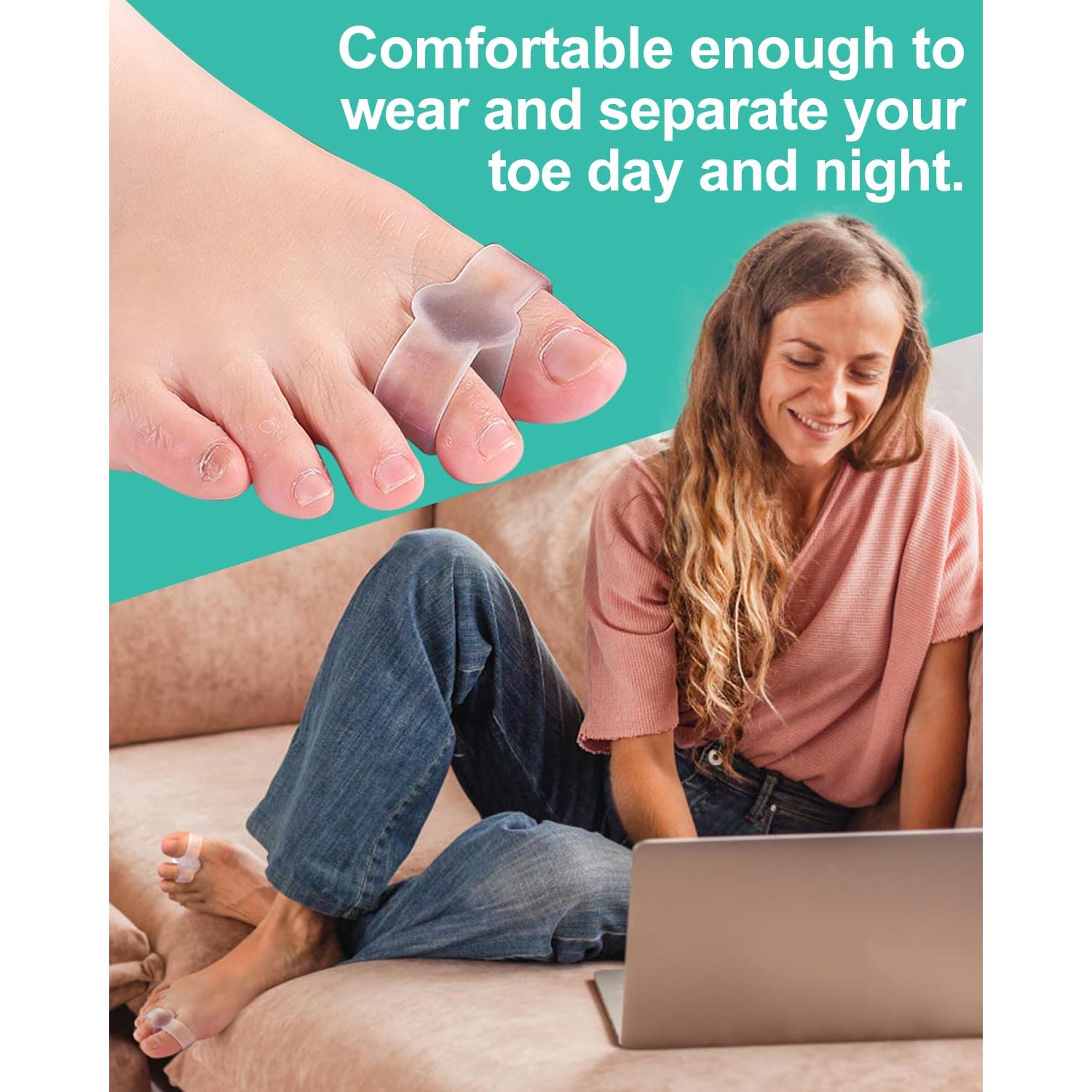 Paquete de 10 Correctores de Juanete Gel Samaya Home