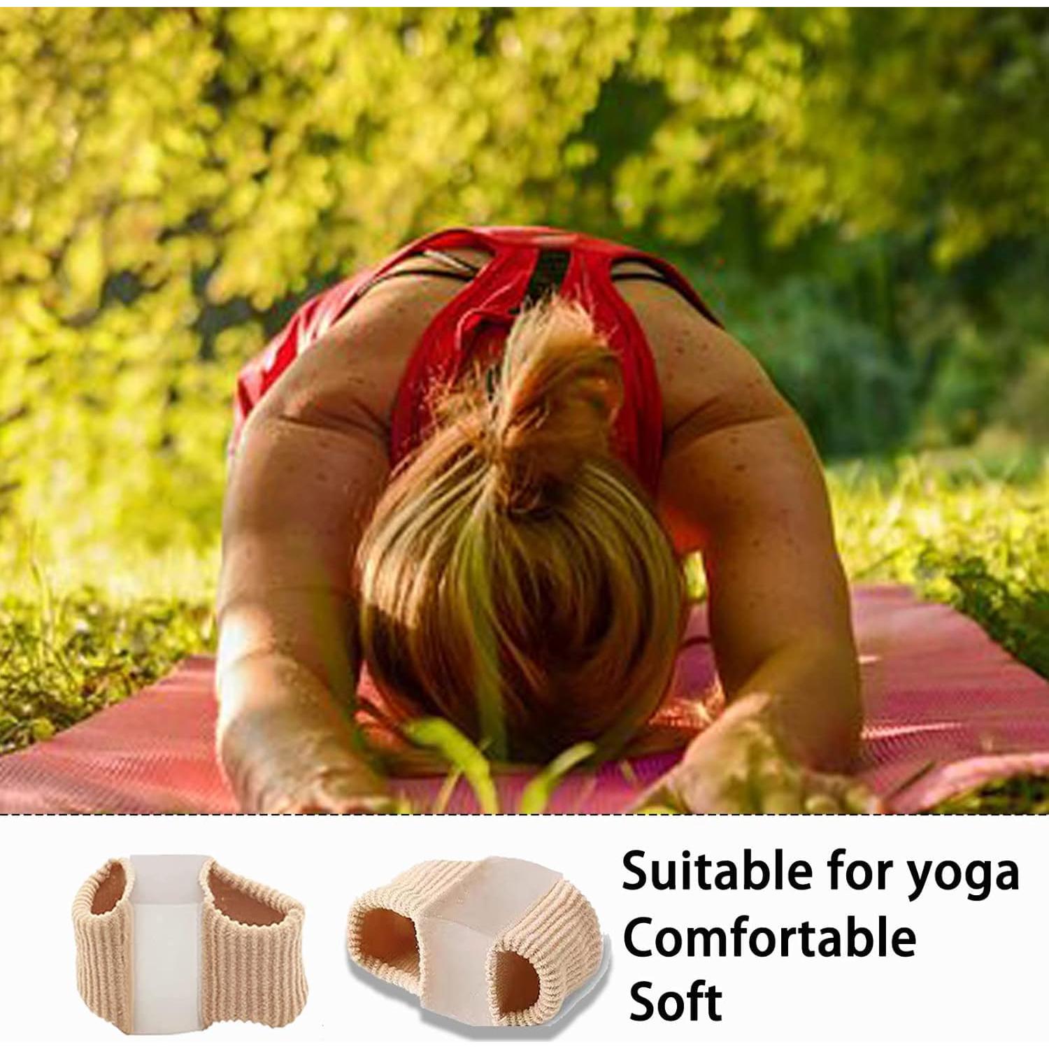 Separadores de Dedos para Juanetes Whycalon 4 Piezas Gel