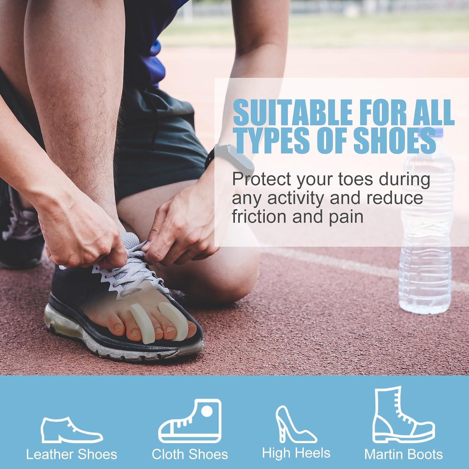 Separadores de Dedos de Espuma Honeydak - Paquete de 20 Unidades