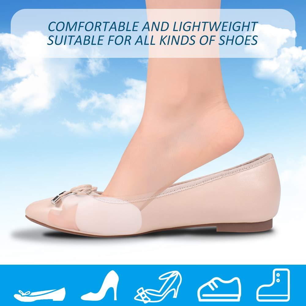 Separadores de Dedos de Gel Espfree - 5 Pares para Juanetes