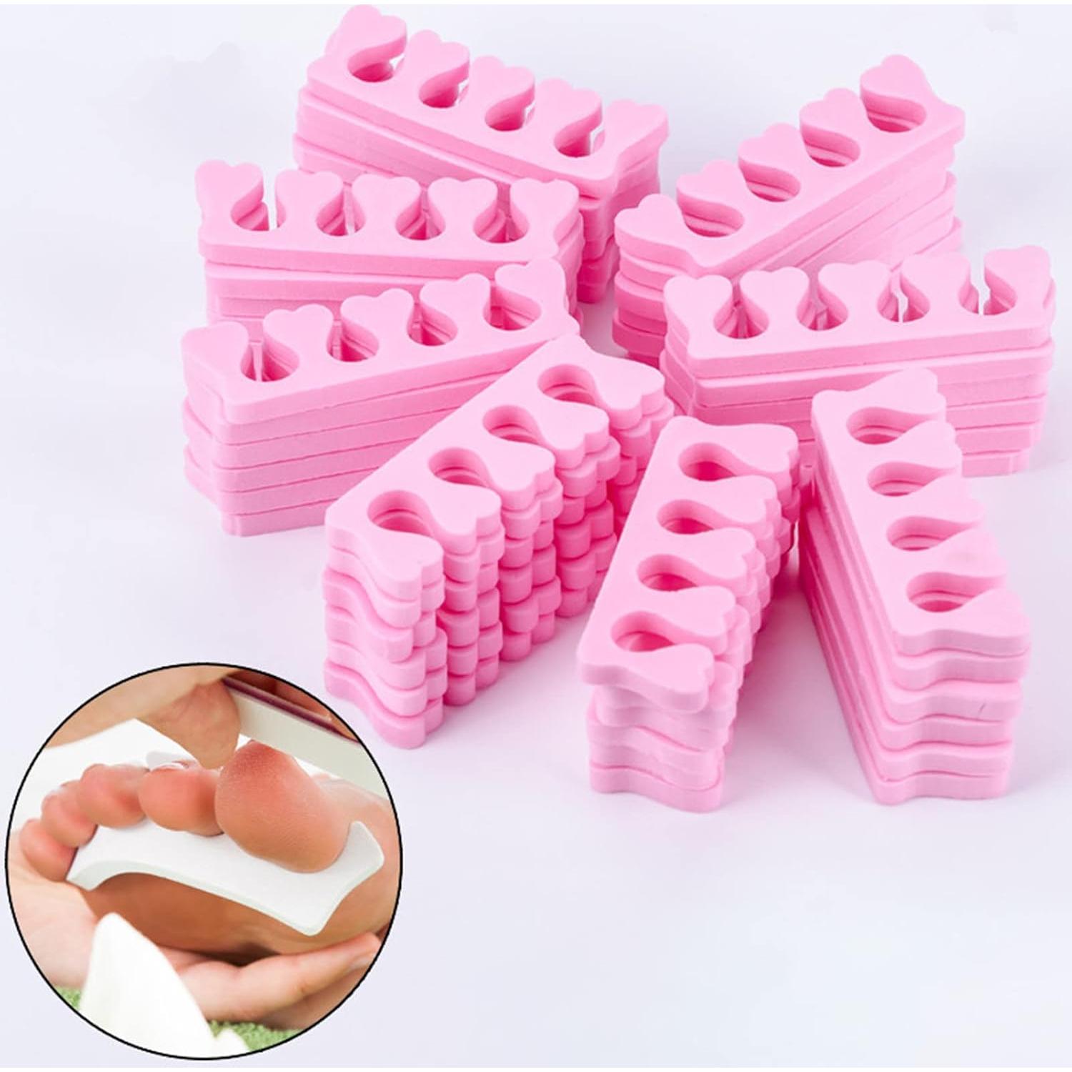 Separadores de Uñas Esponja Emivery 50 PCS para Pedicura