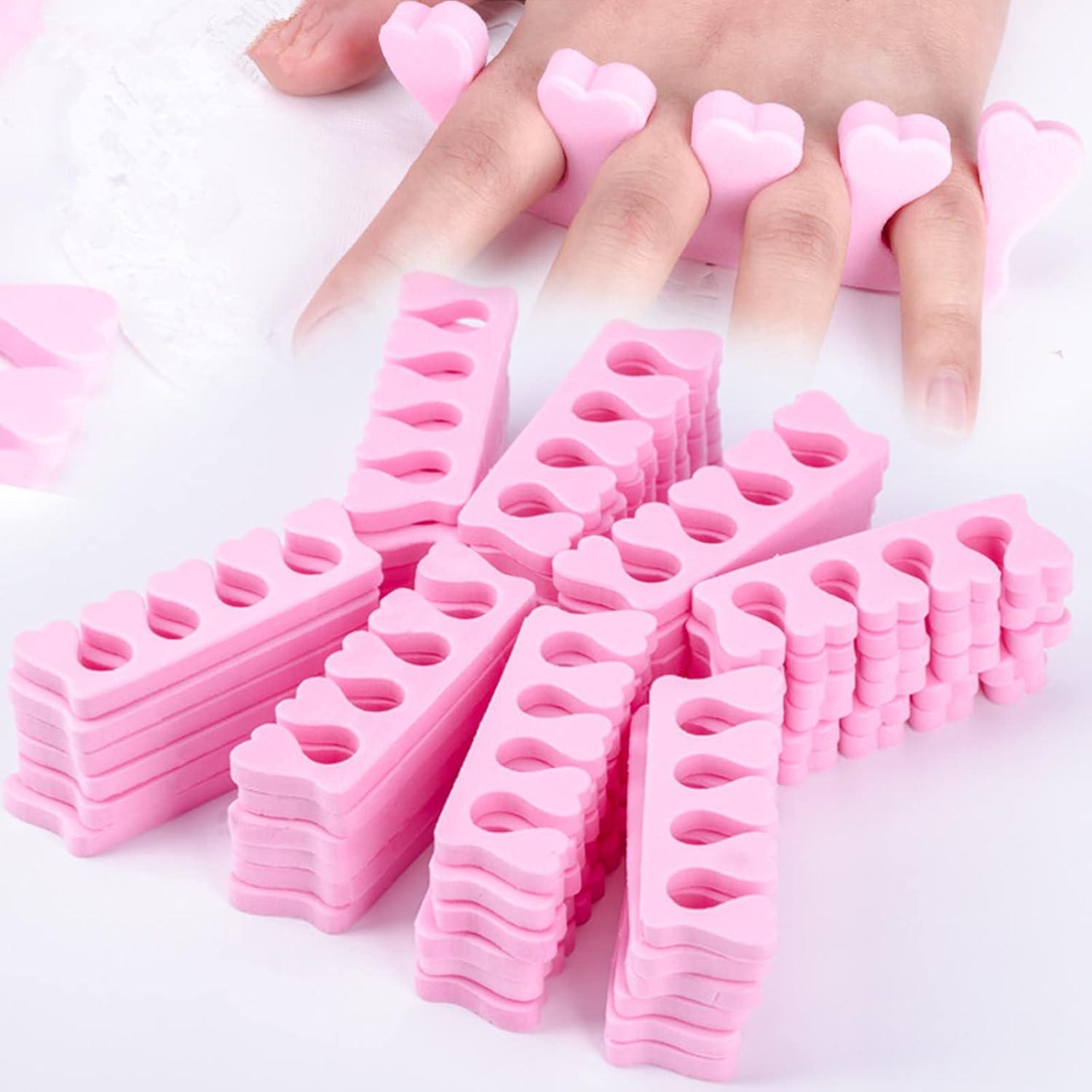 Separadores de Uñas Esponja Emivery 50 PCS para Pedicura