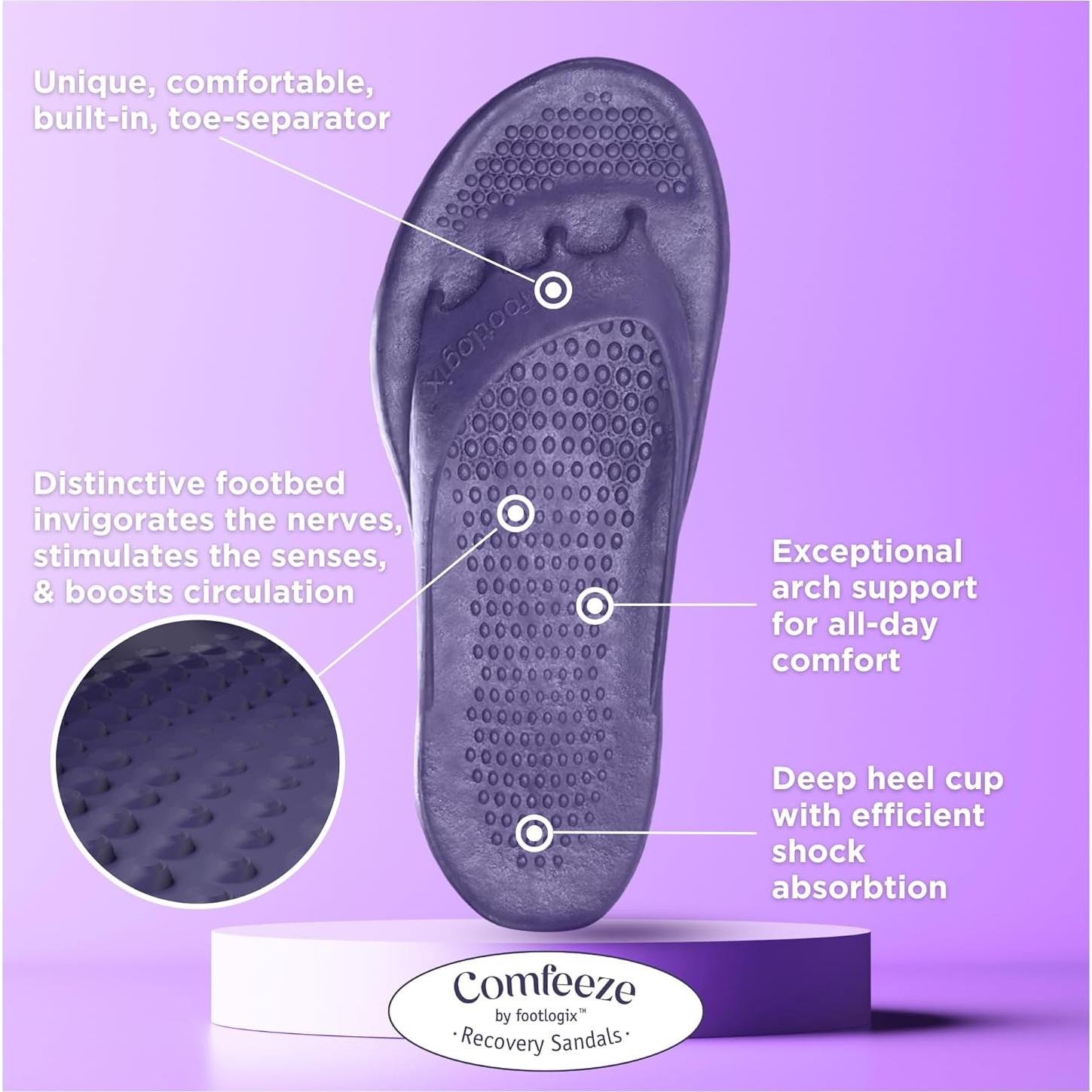 Sandalias de Recuperación Footlogix para Mujeres - Tamaño 7