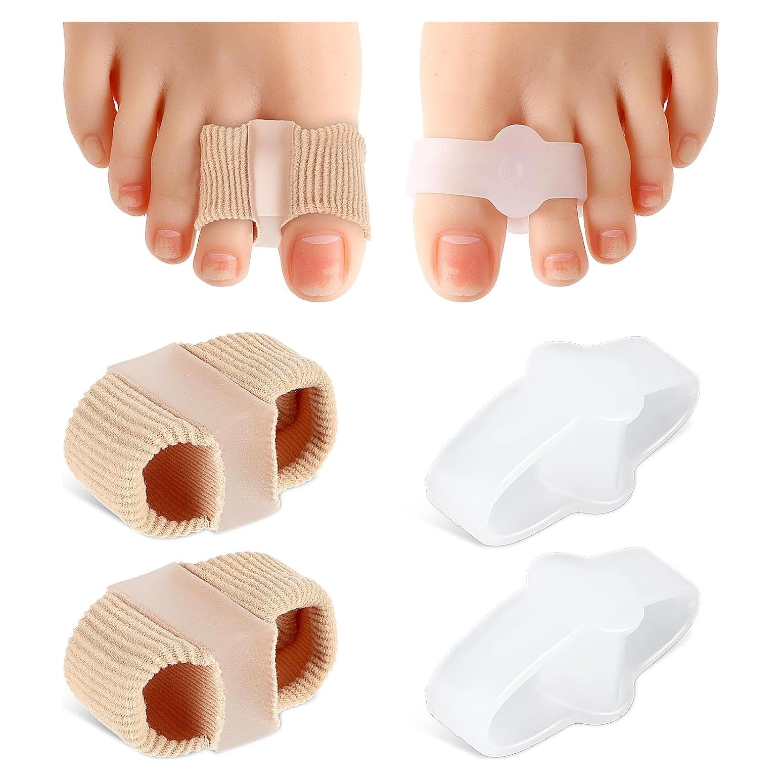 Separadores de Dedos de Pies Qianyu 2 Pcs Corrector Juanetes