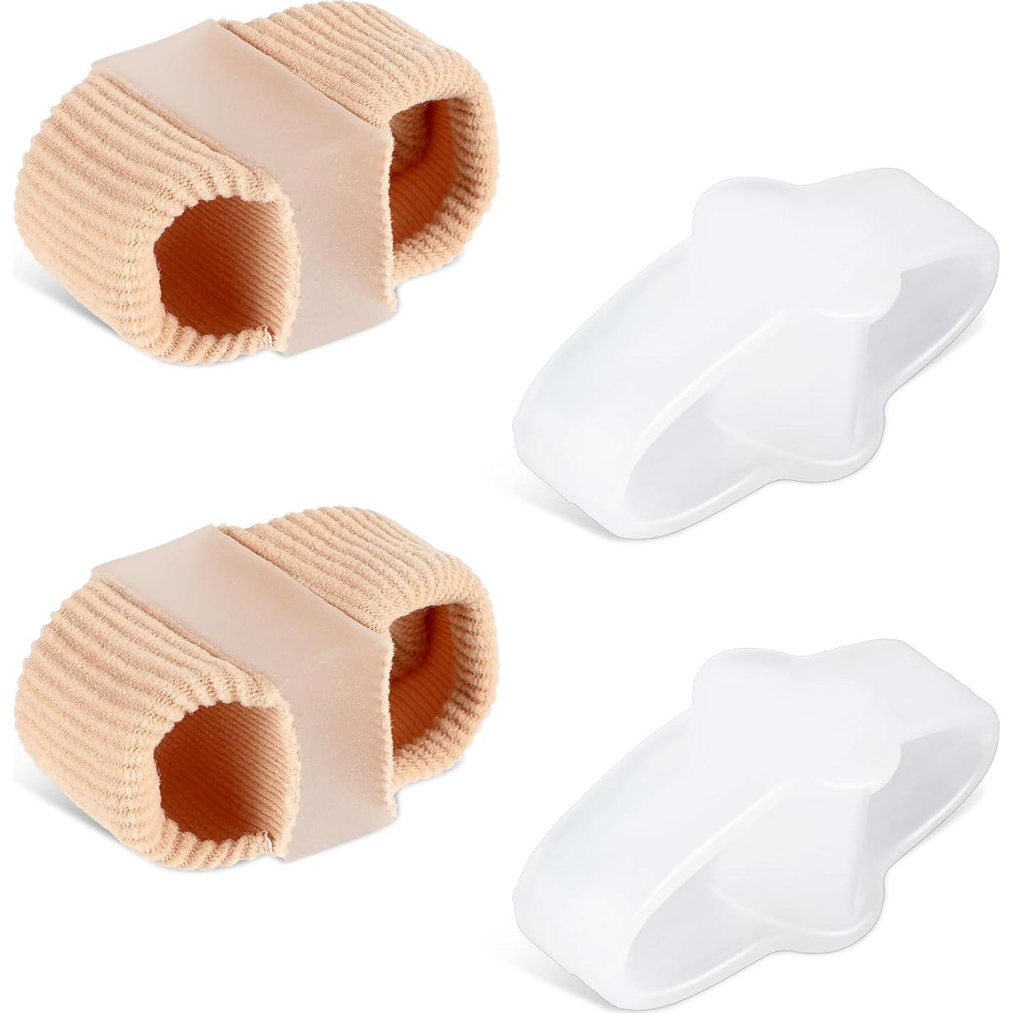 Separadores de Dedos de Pies Qianyu 2 Pcs Corrector Juanetes