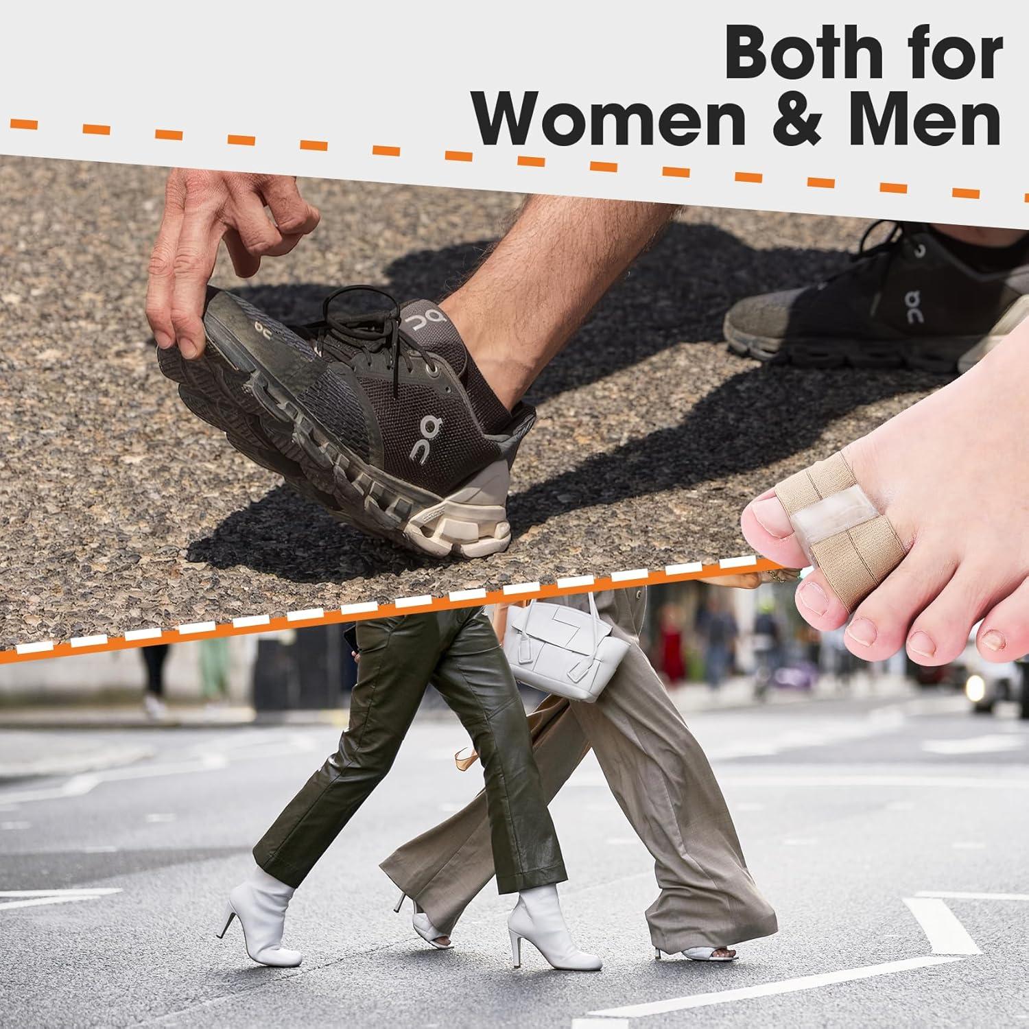 Separadores de Dedos de Gel BRAVEGARE para Juanetes - 6 Piezas