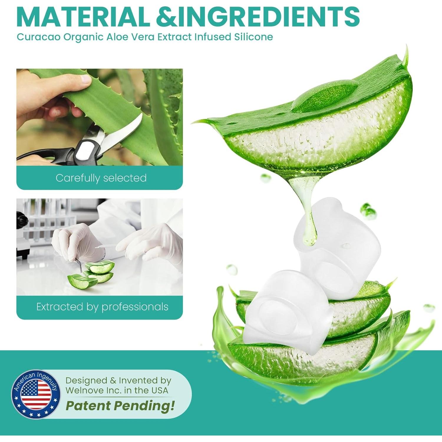 Separador de Dedos Welnove Mediano - Alivio Juanetes y Dedos Superpuestos