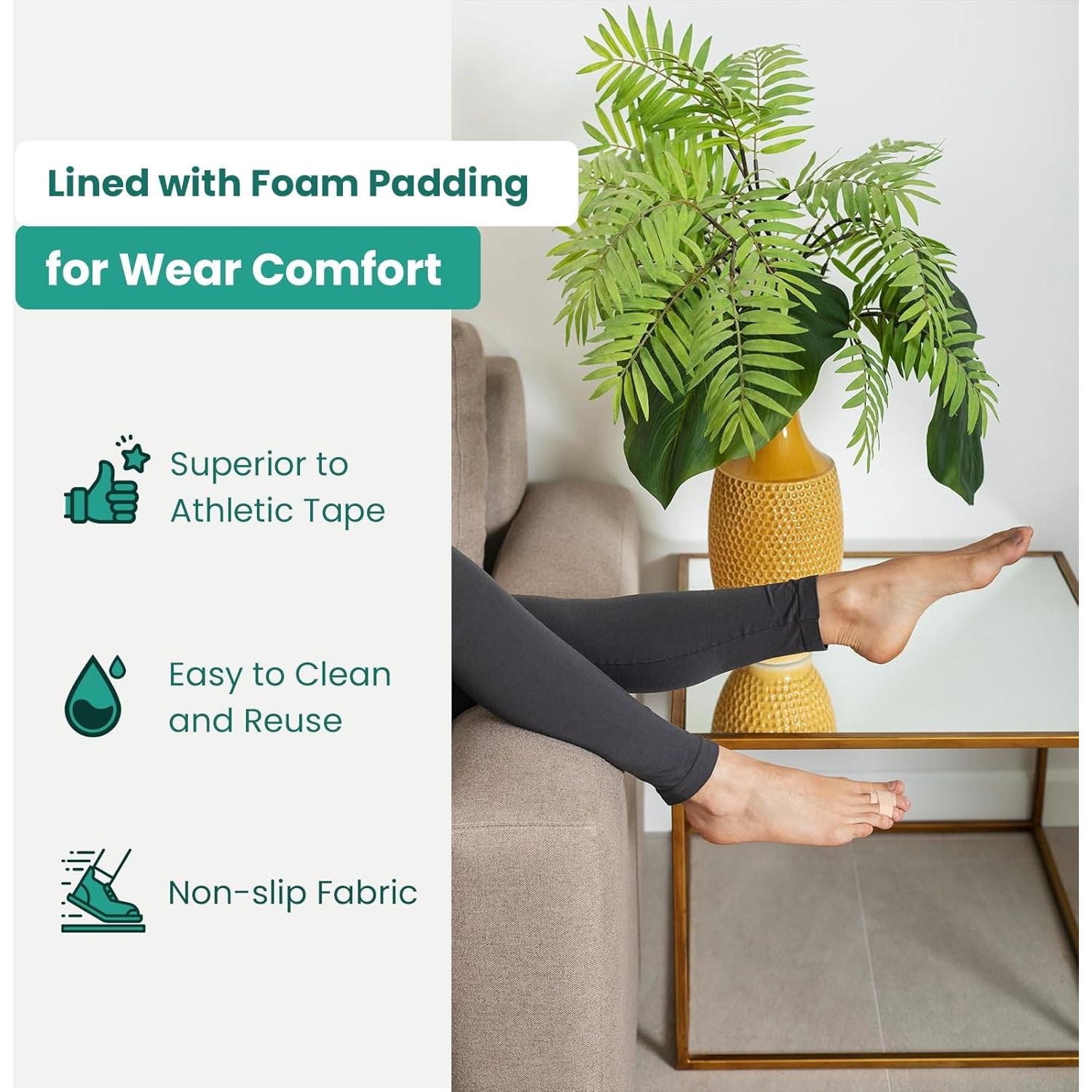 Corrector de Dedo en Martillo Welnove - 8 Vendajes Beige