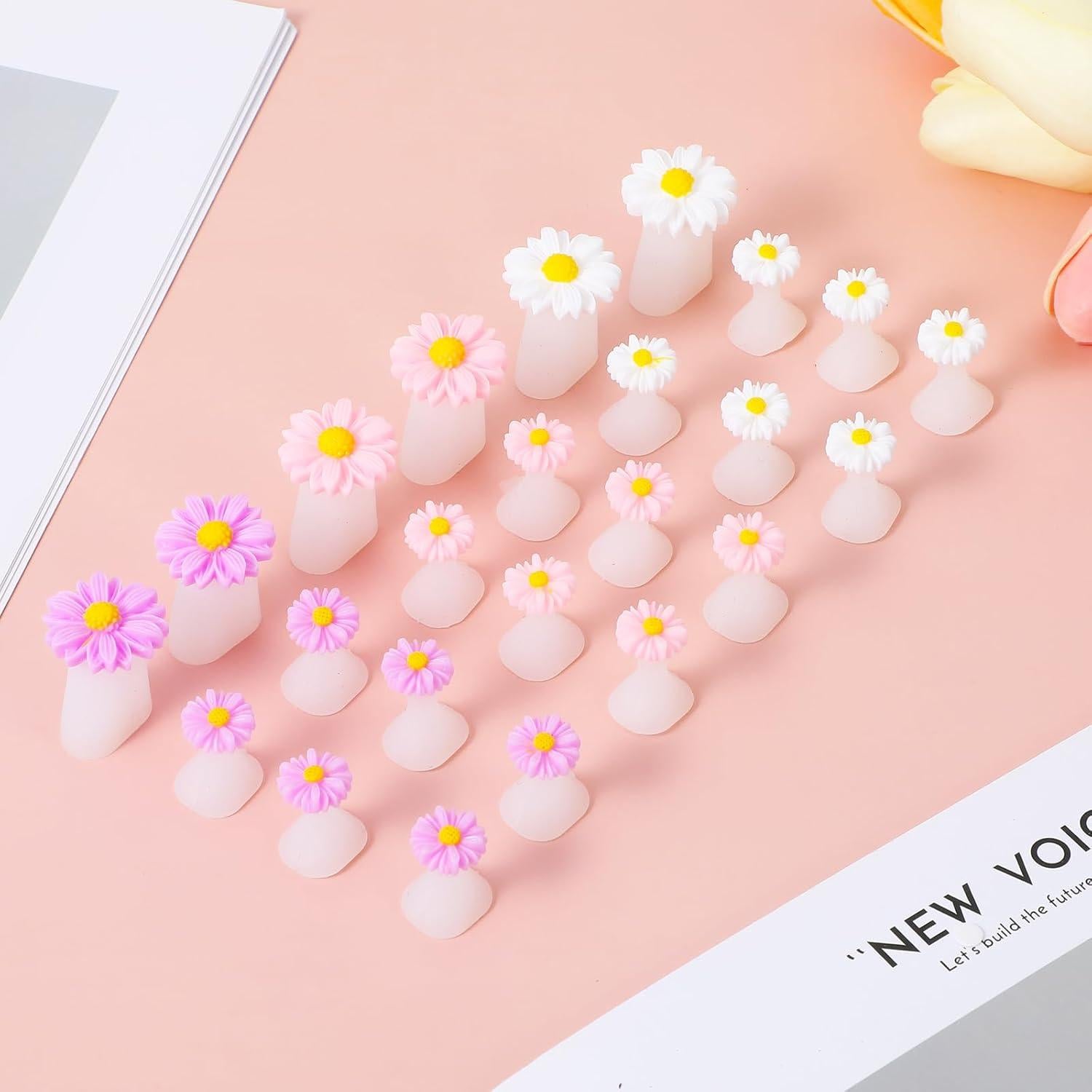 Separadores de Dedos de Silicona Sorcristy - 24 Piezas