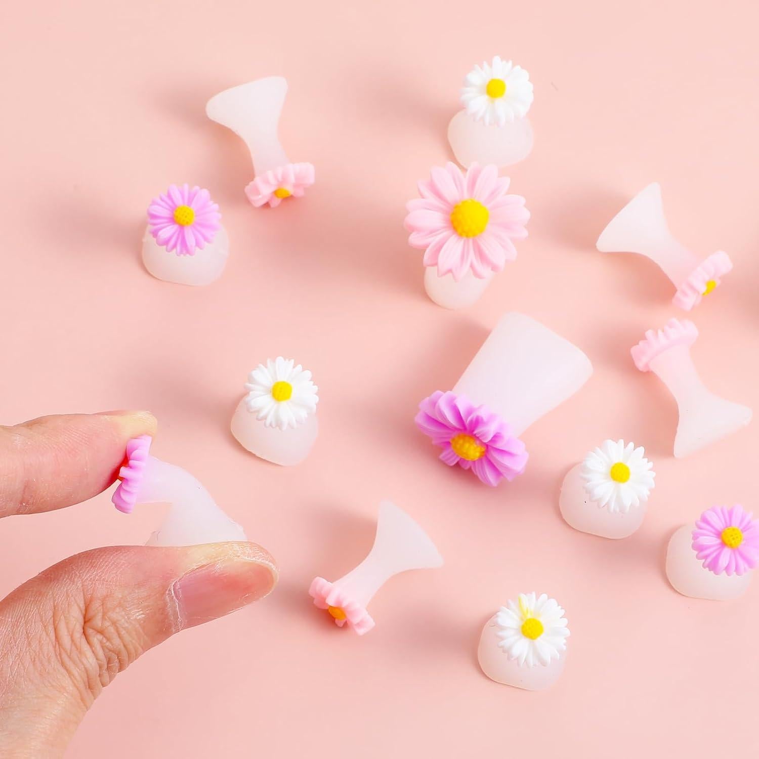 Separadores de Dedos de Silicona Sorcristy - 24 Piezas