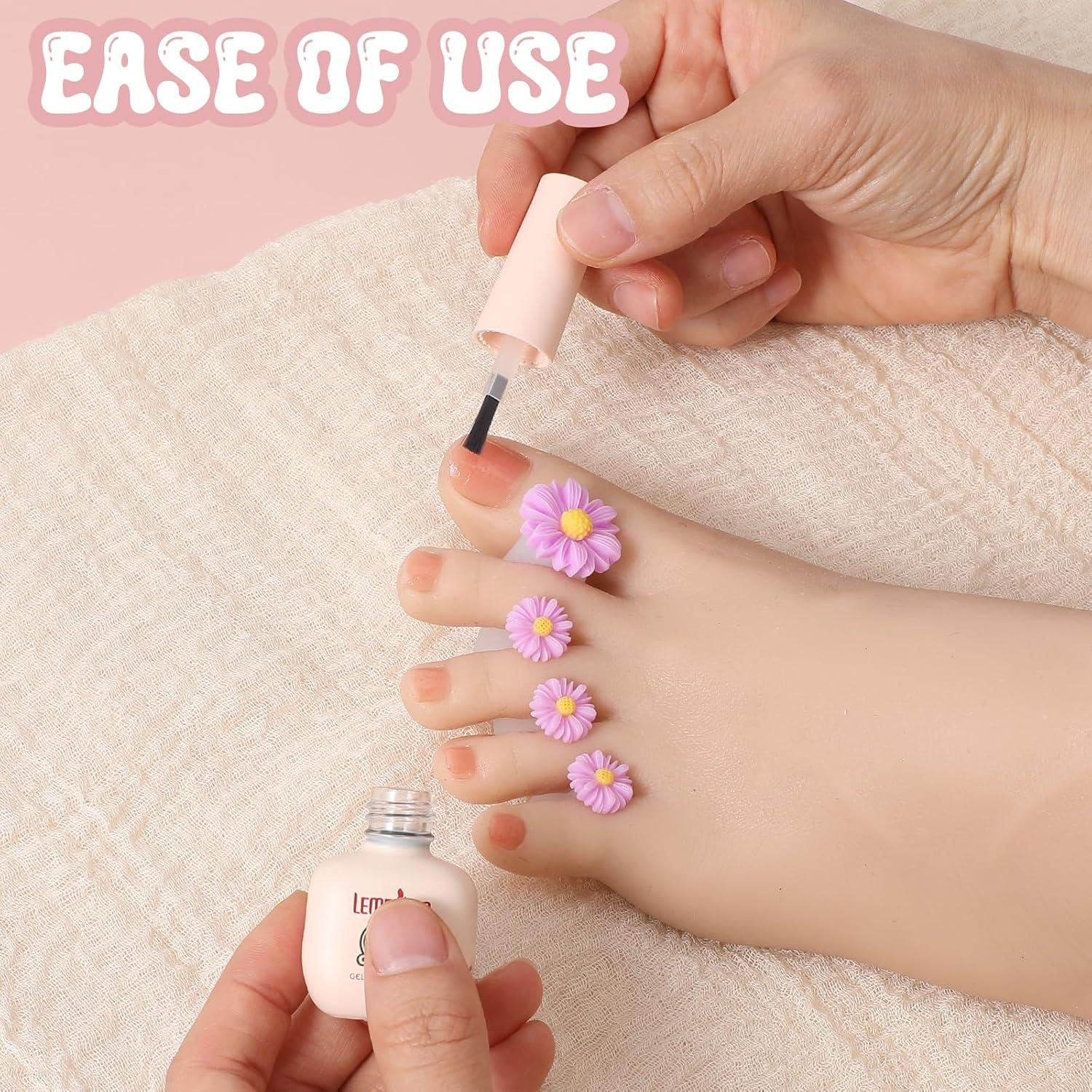 Separadores de Dedos de Silicona Sorcristy - 24 Piezas