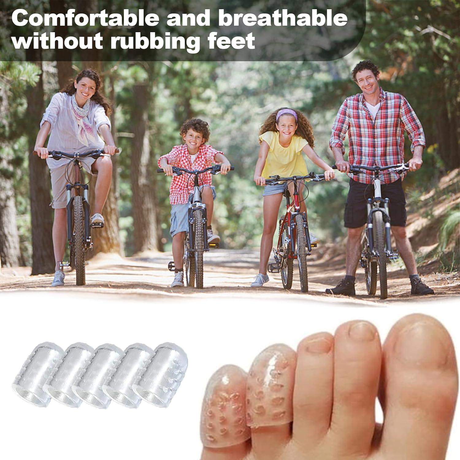 30 Protectores de Dedos de Silicona Transpirables Hautllaif