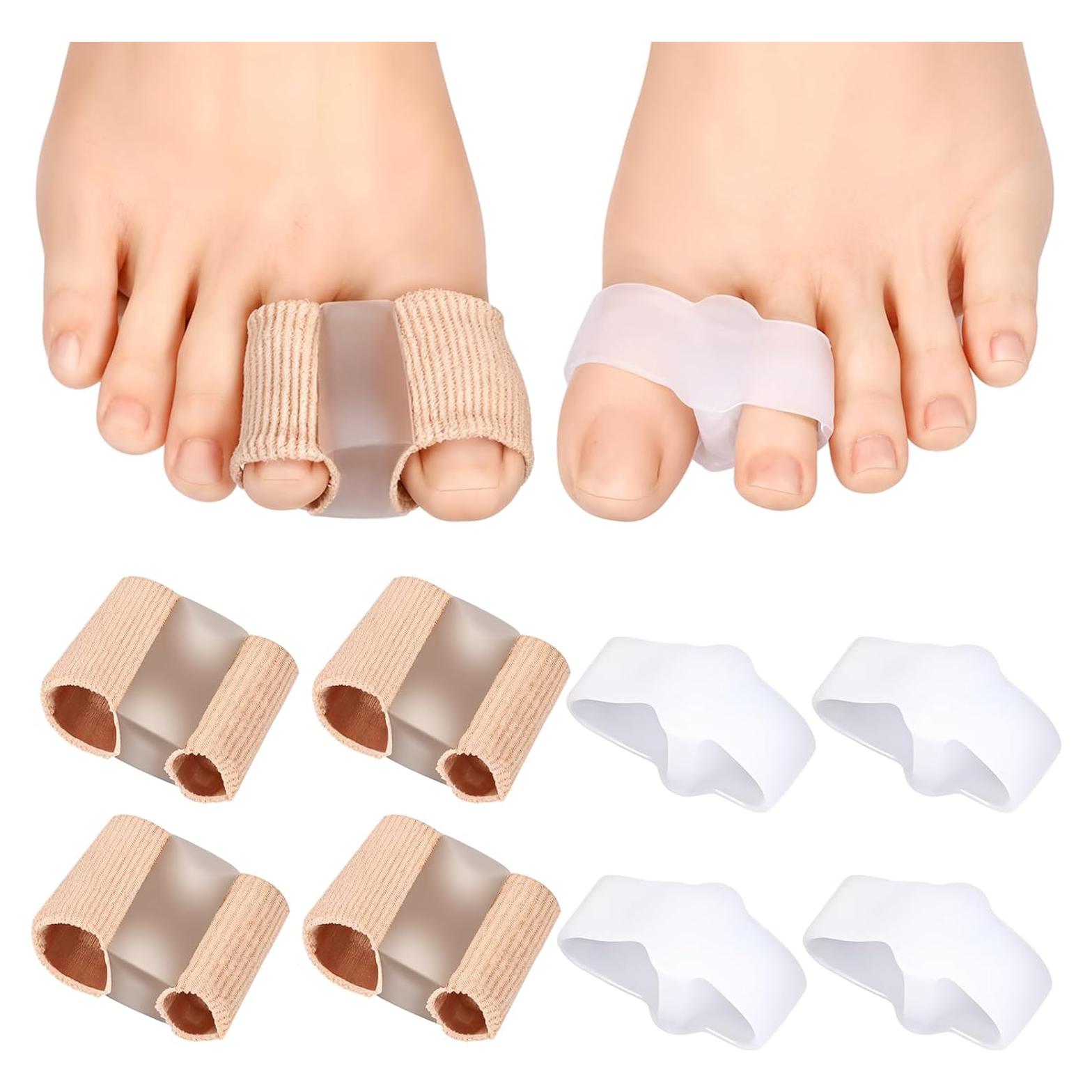 Separadores de Dedos de Gel Qianyu - Paquete de 8 Piezas