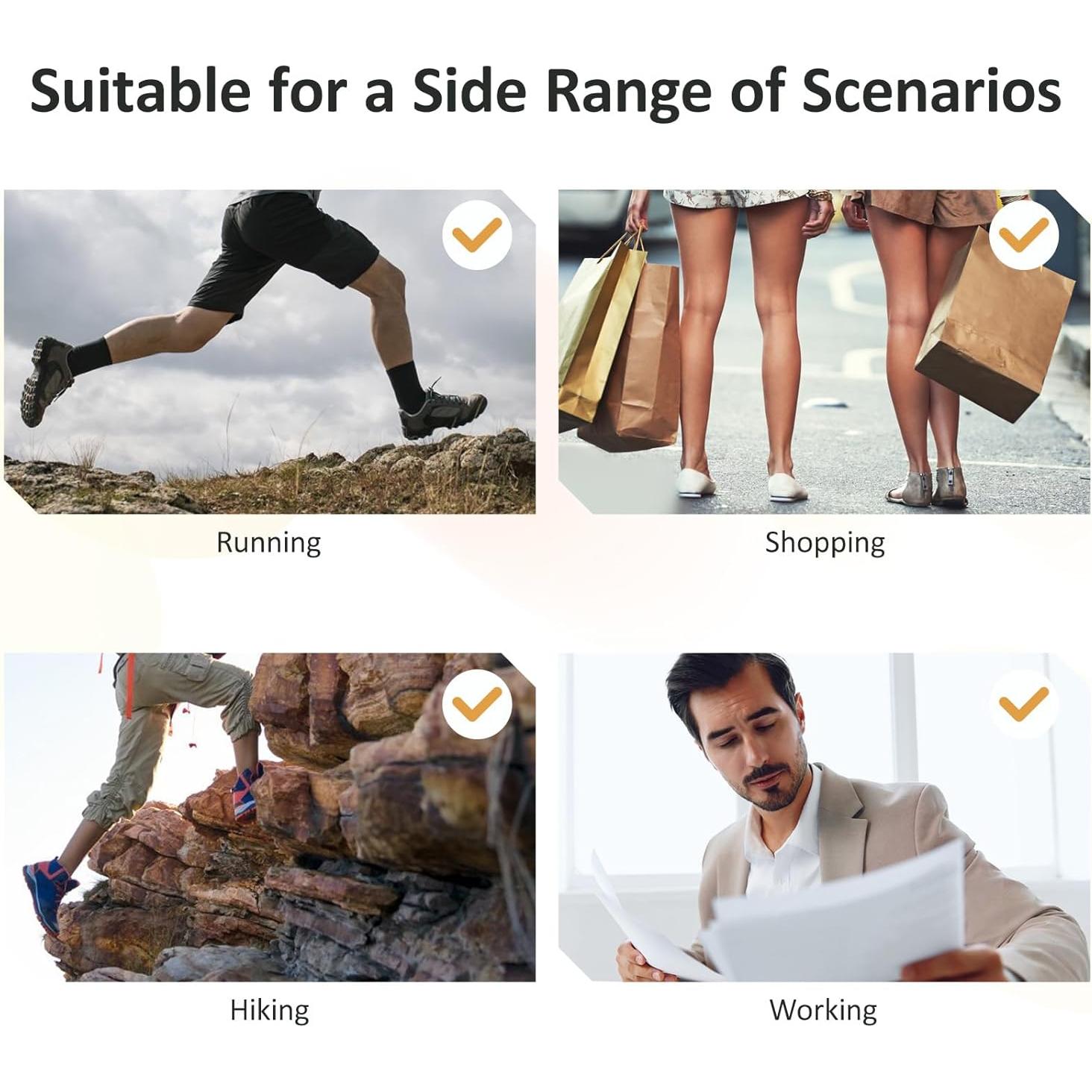 Separadores de Dedos de Gel Qianyu - Paquete de 8 Piezas