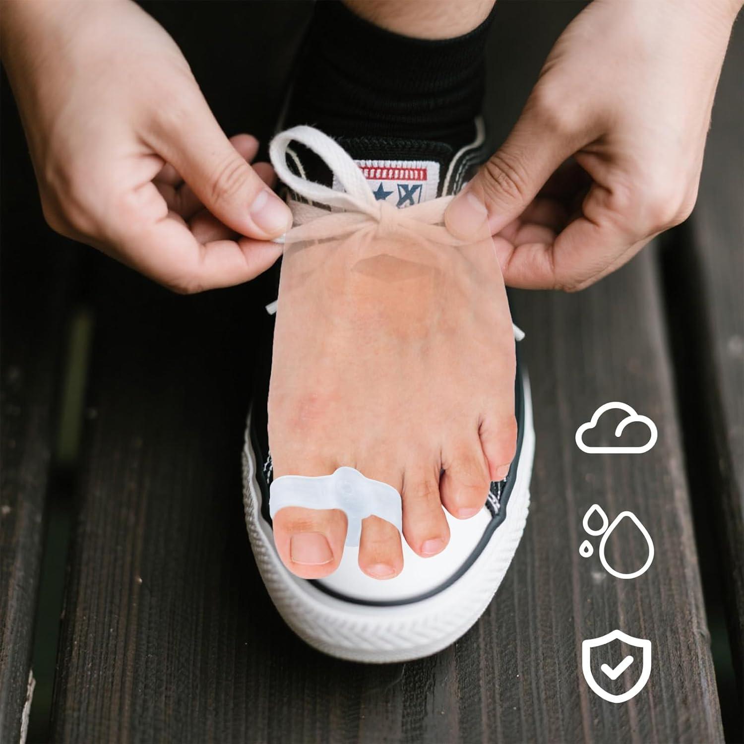 Separadores de Dedos de Silicona 12 Piezas Lasuroa 5x1.4cm