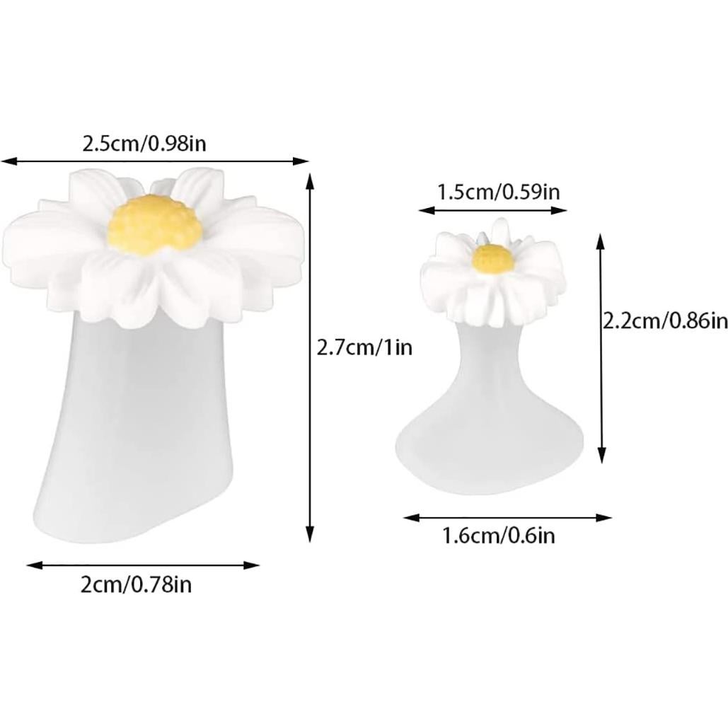 Separadores de Dedos de Silicona YIUIRUOI 16 Piezas Manicura