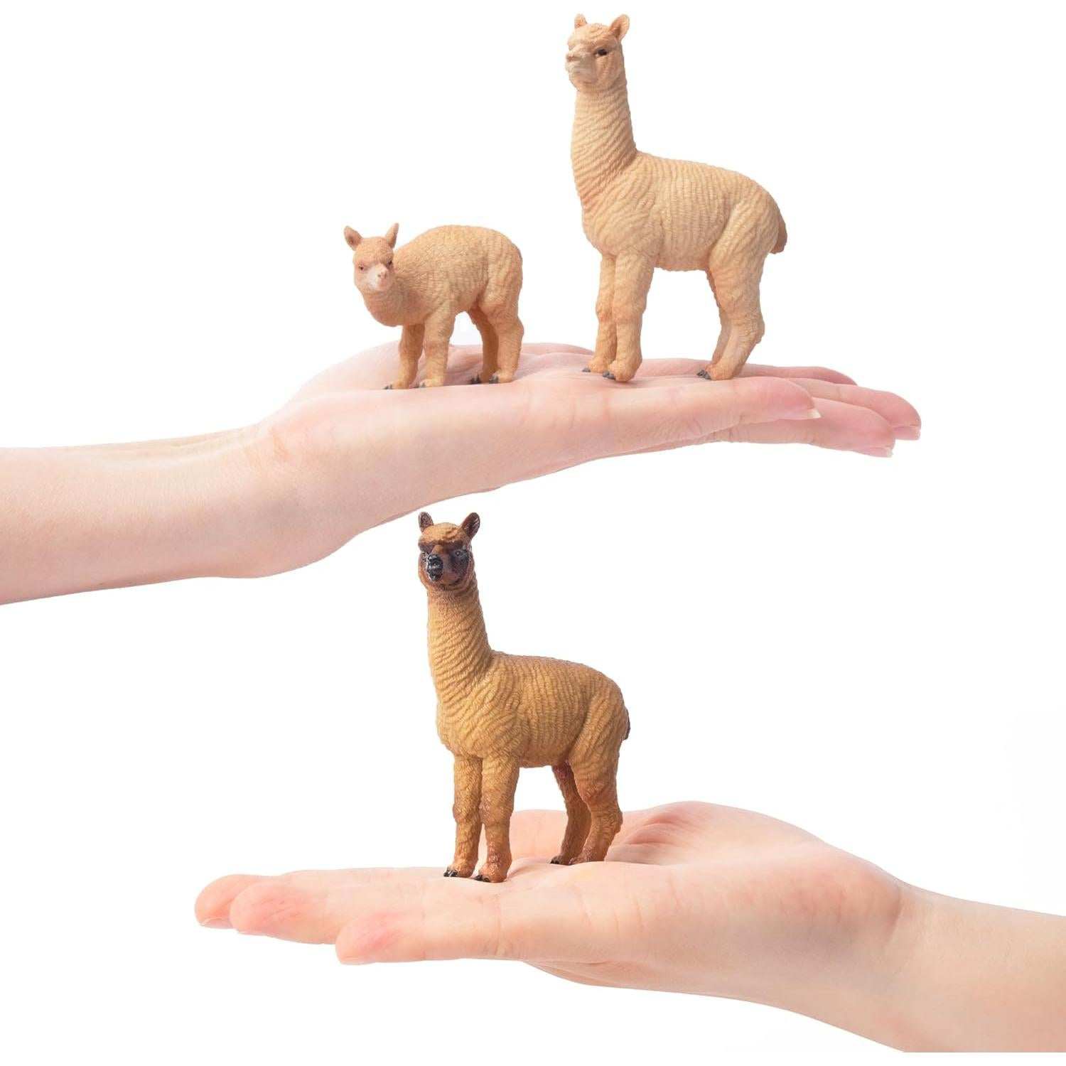 Figuras de Alpaca Toymany 8PCS Juguete Educativo Realista