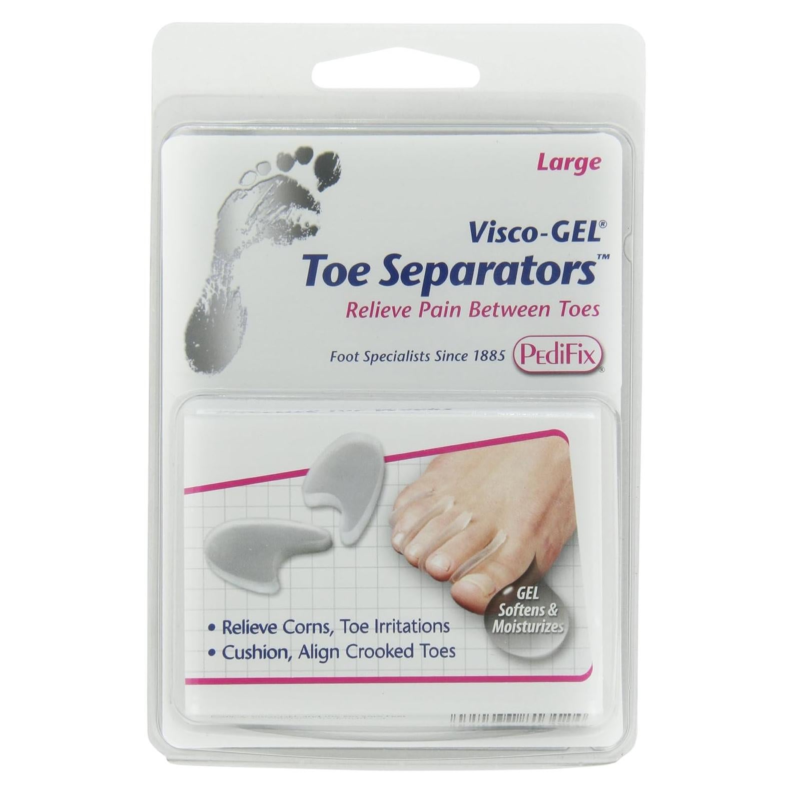 Separadores de Dedos Visco-gel PediFix Grande - Alivio Callos