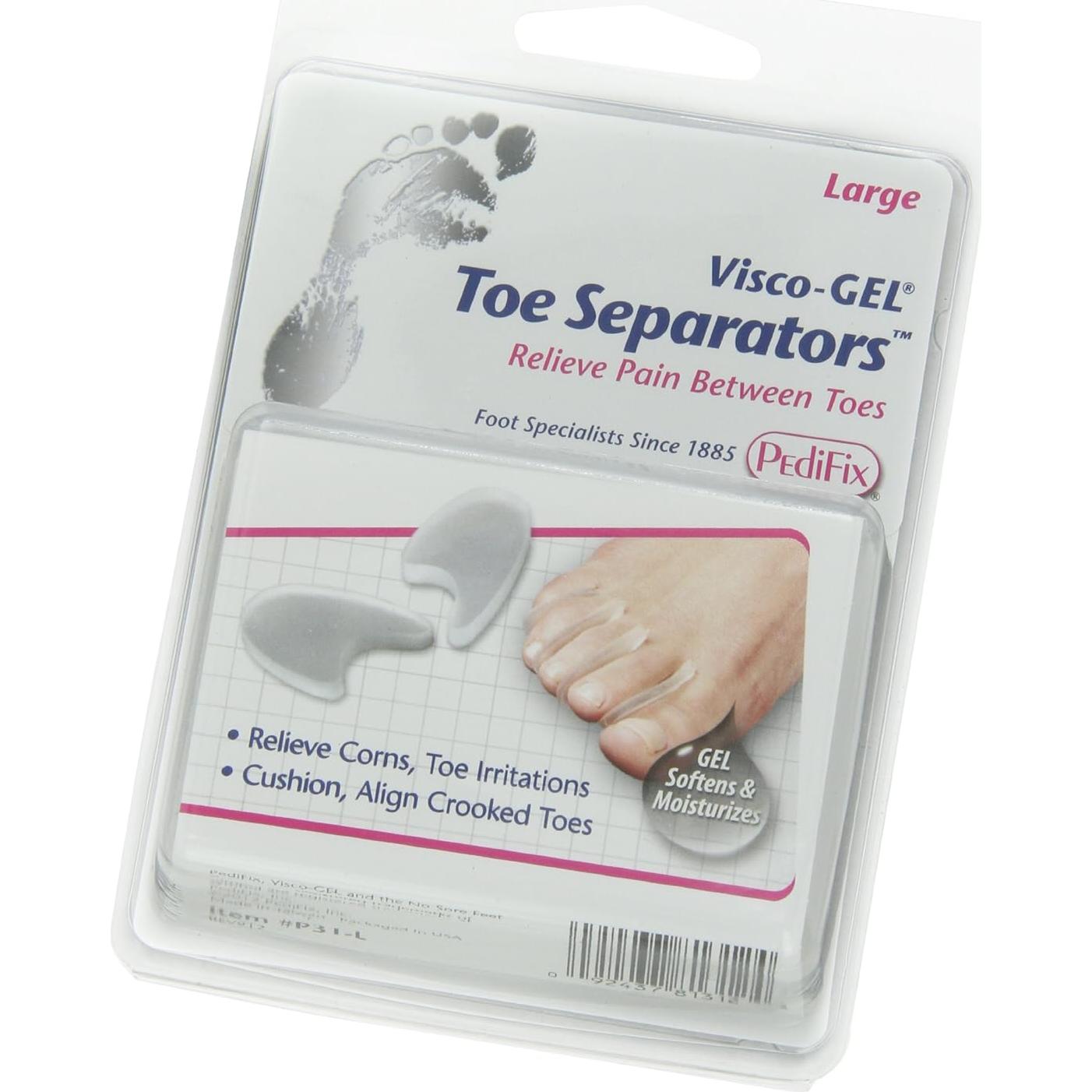 Separadores de Dedos Visco-gel PediFix Grande - Alivio Callos