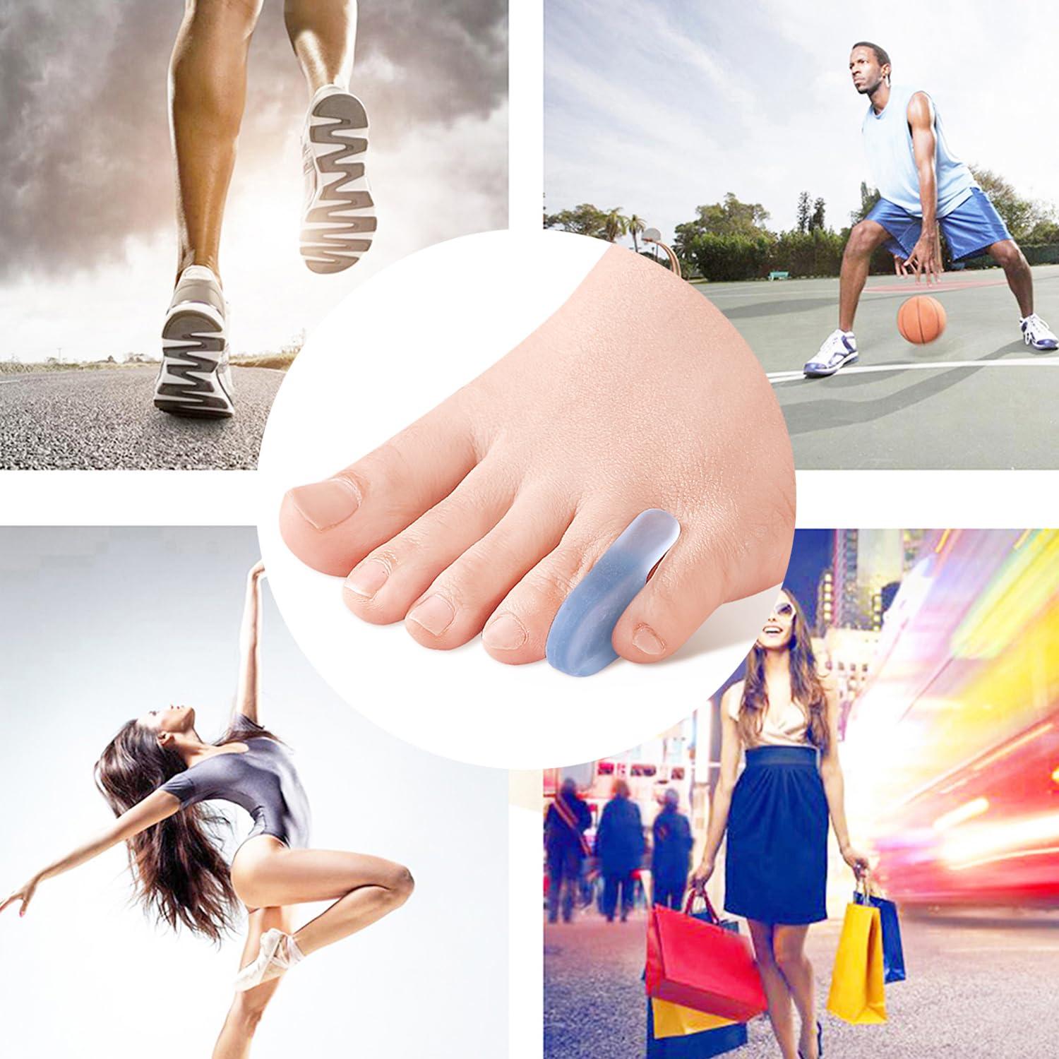 Separadores de Dedo Meñique de Gel Yimanduo - 10 Piezas