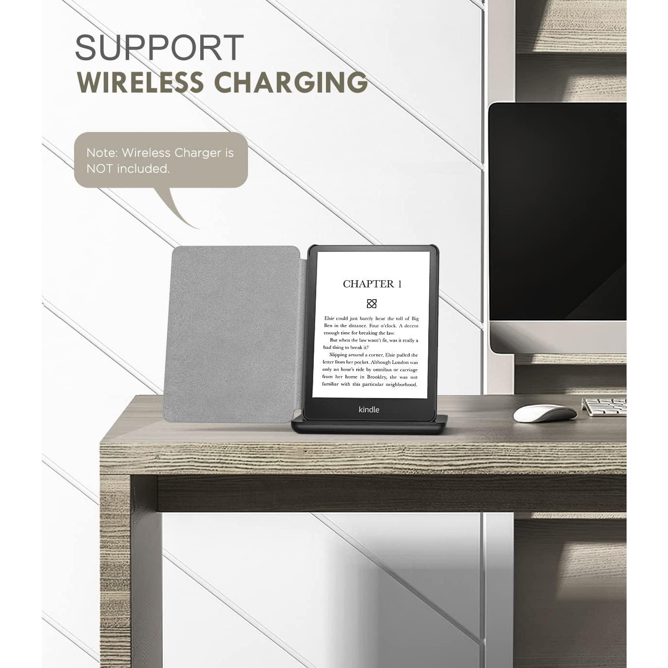 Funda MoKo para Kindle Paperwhite 11ª Gen 2021 Gris