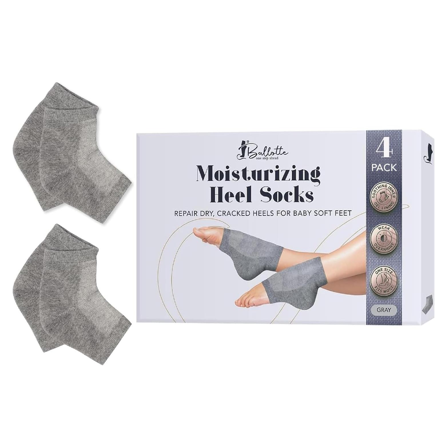 Protectores de Talón de Silicona Ballotte para Alivio de Pies