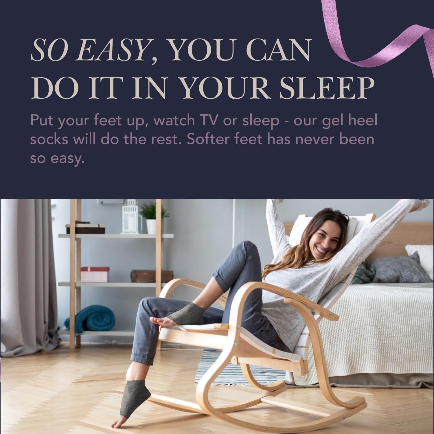 Protectores de Talón de Silicona Ballotte para Alivio de Pies