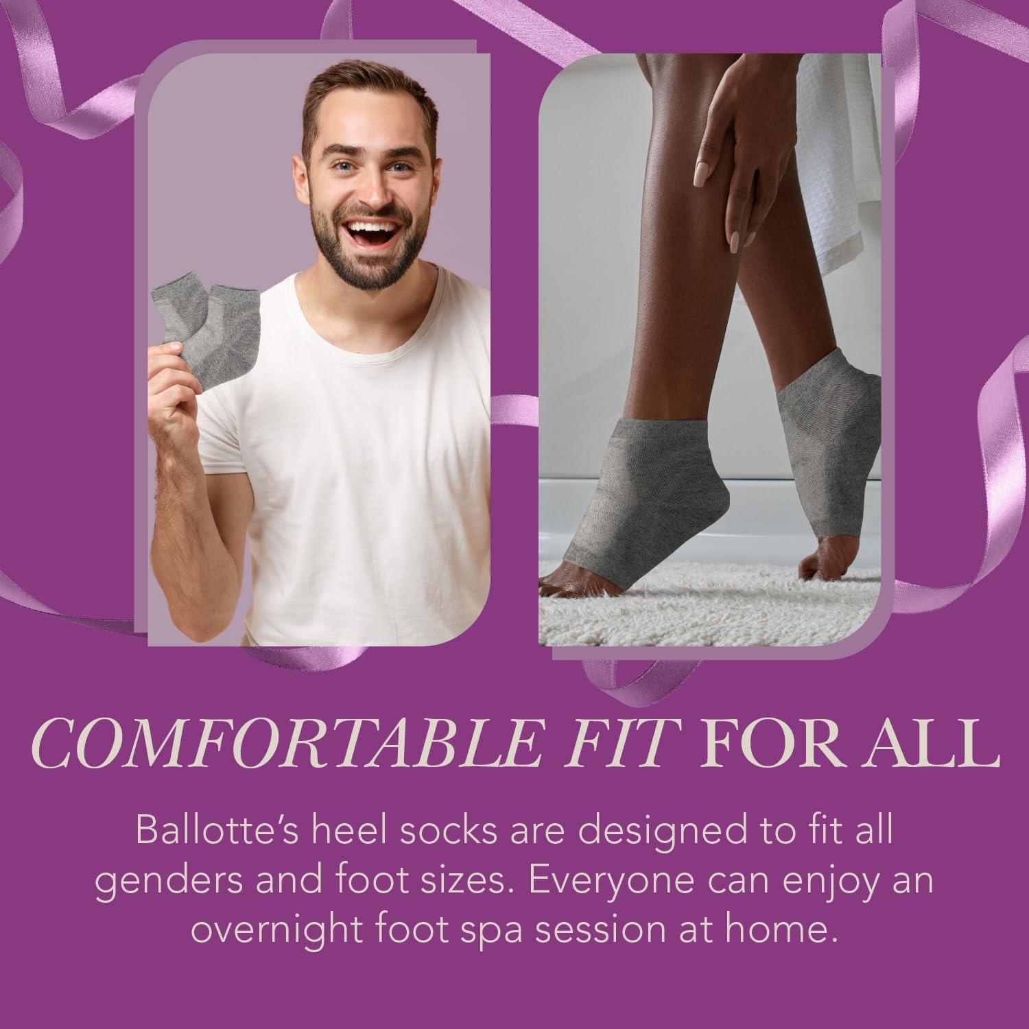 Protectores de Talón de Silicona Ballotte para Alivio de Pies