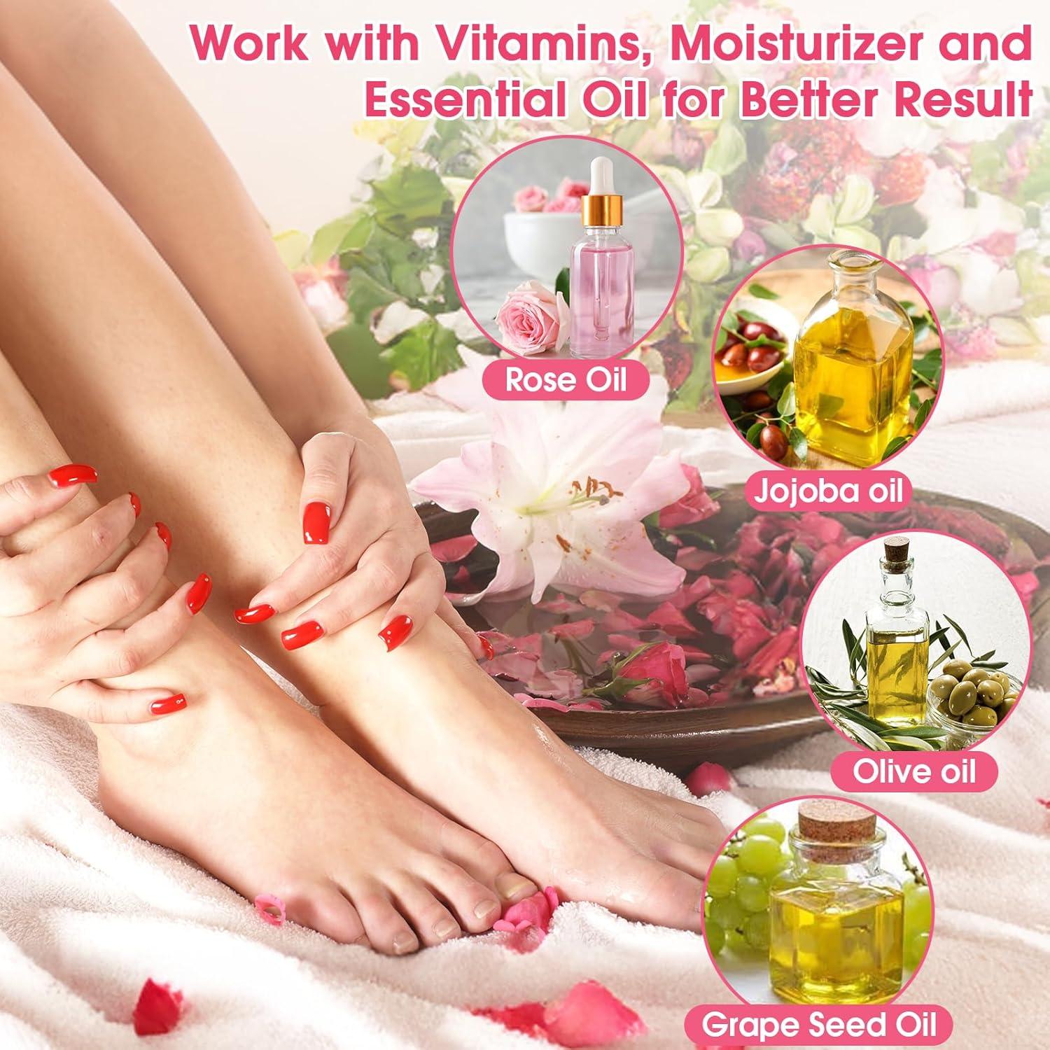 Calcetines Hidratantes de Silicona XANGNIER - 6 Pares para Pies Secos